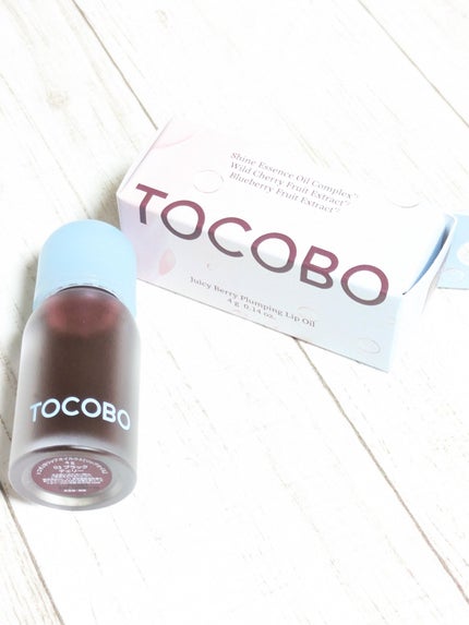 ジューシーベリープランピングリップオイル/TOCOBO/リップグロスを使ったクチコミ(5枚目)