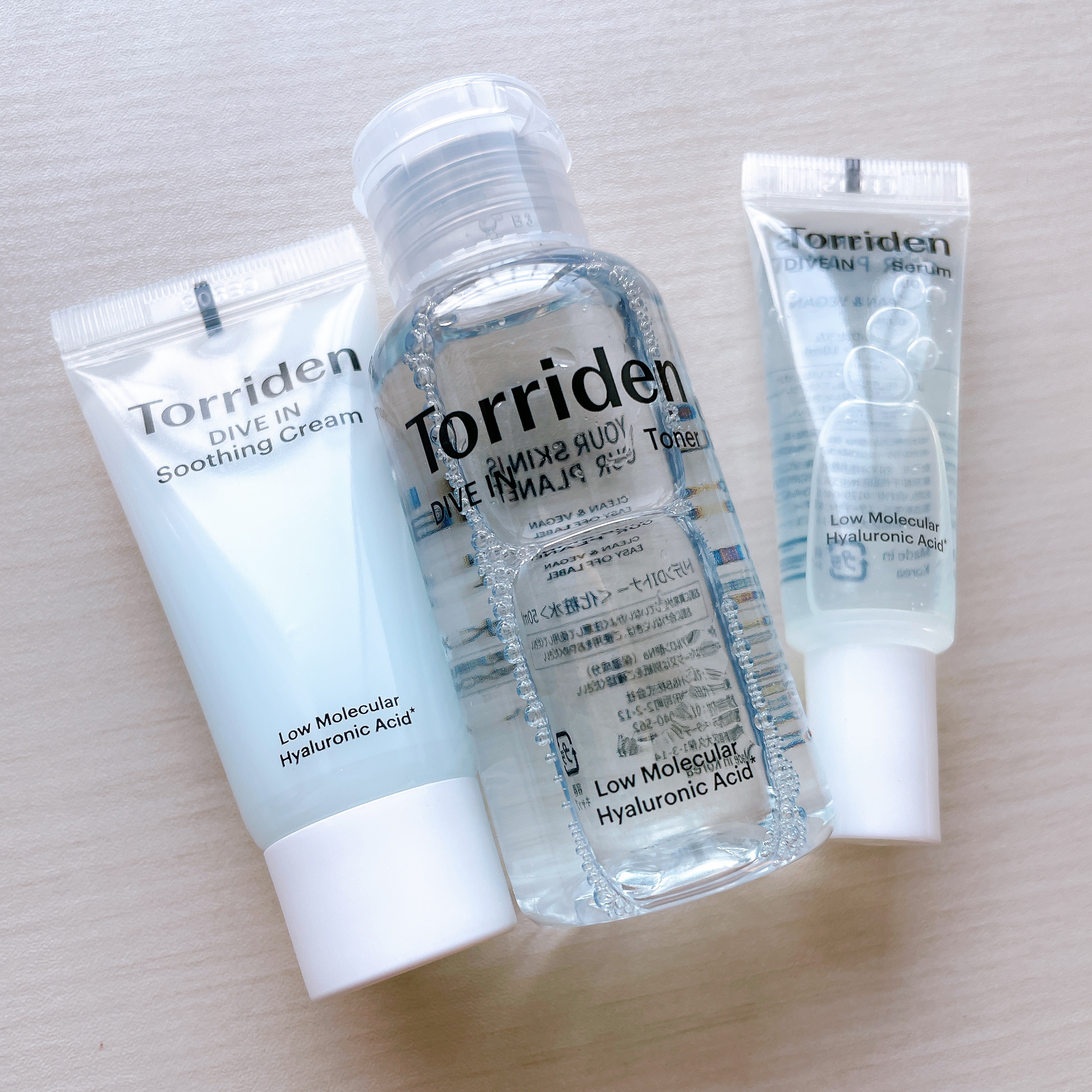 トリデン ダイブイン トライアルキット/Torriden/その他スキンケアを使ったクチコミ（2枚目）