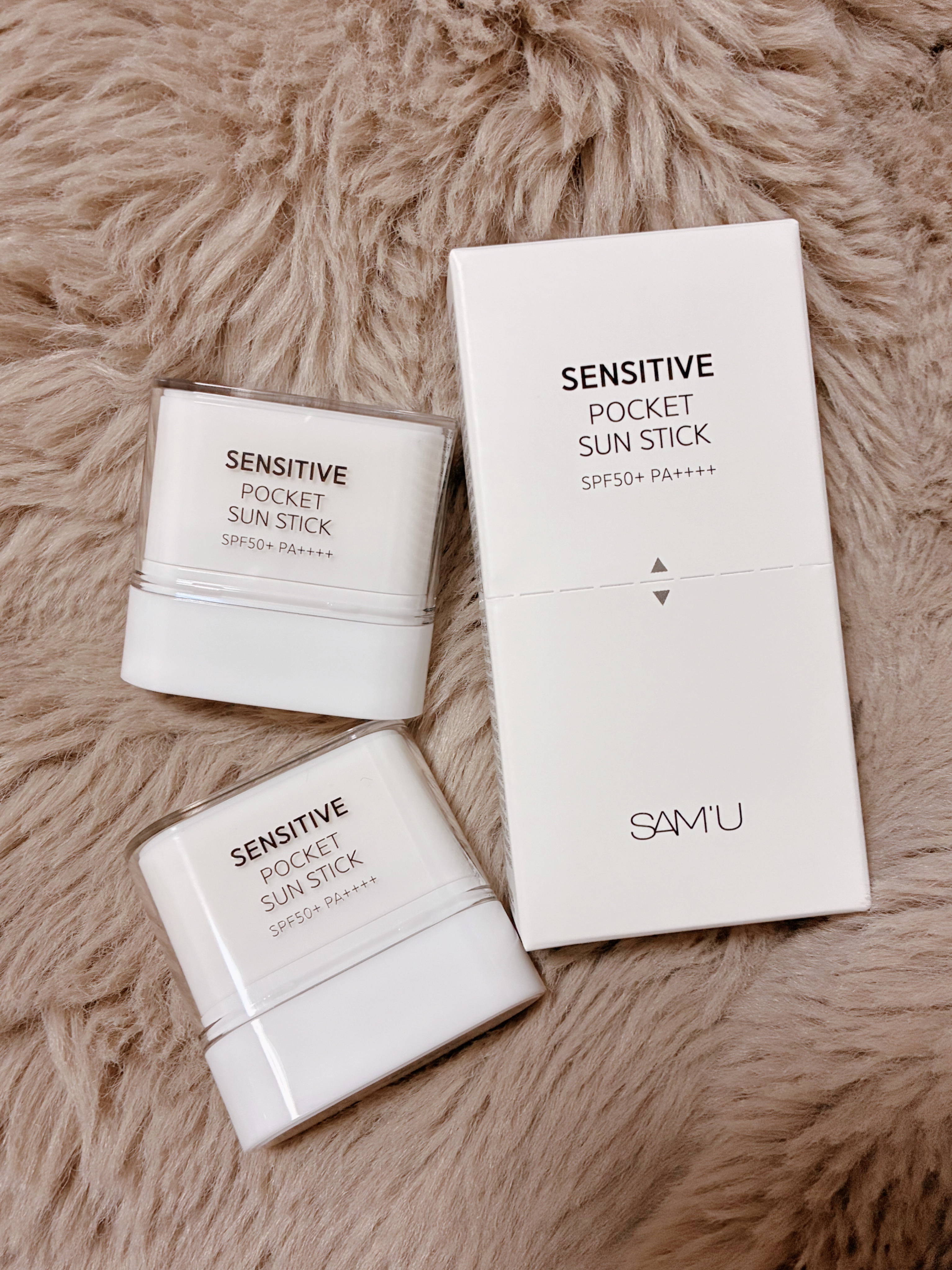 センシティブポケットサンスティック/SAM'U/日焼け止めスティックを使ったクチコミ（1枚目）