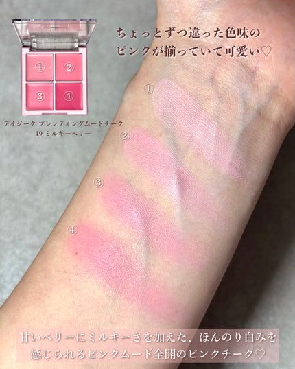 シャドウパレット/dasique/アイシャドウパレットを使ったクチコミ(3枚目)