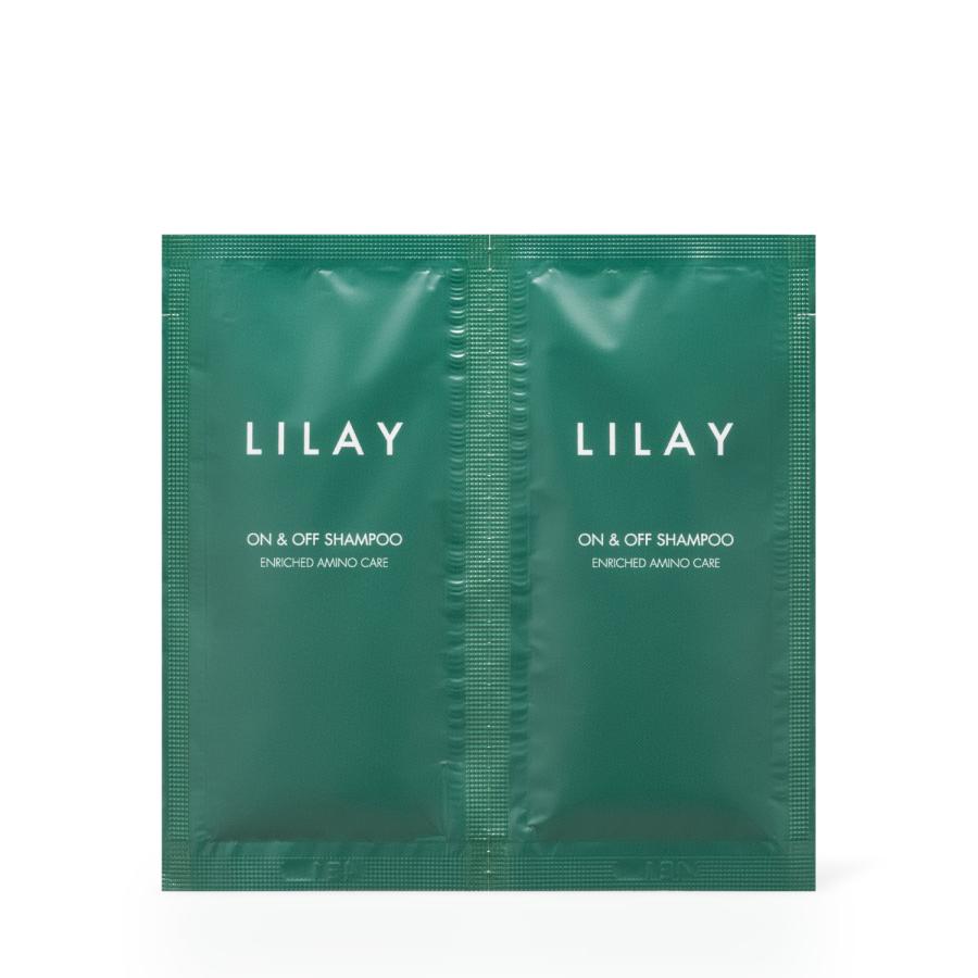 LILAY オンアンドオフシャンプー／トリートメント シャンプー20mL（お試しパウチ）