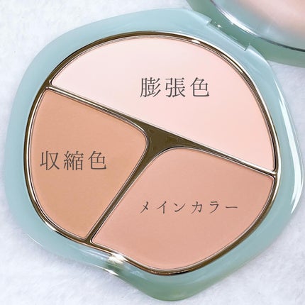 TIMAGE 3色チークパレット/TIMAGE/パウダーチークを使ったクチコミ(4枚目)