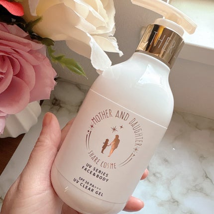 M&D クリアUVジェル/Mother&Daughter/日焼け止めジェルを使ったクチコミ(2枚目)