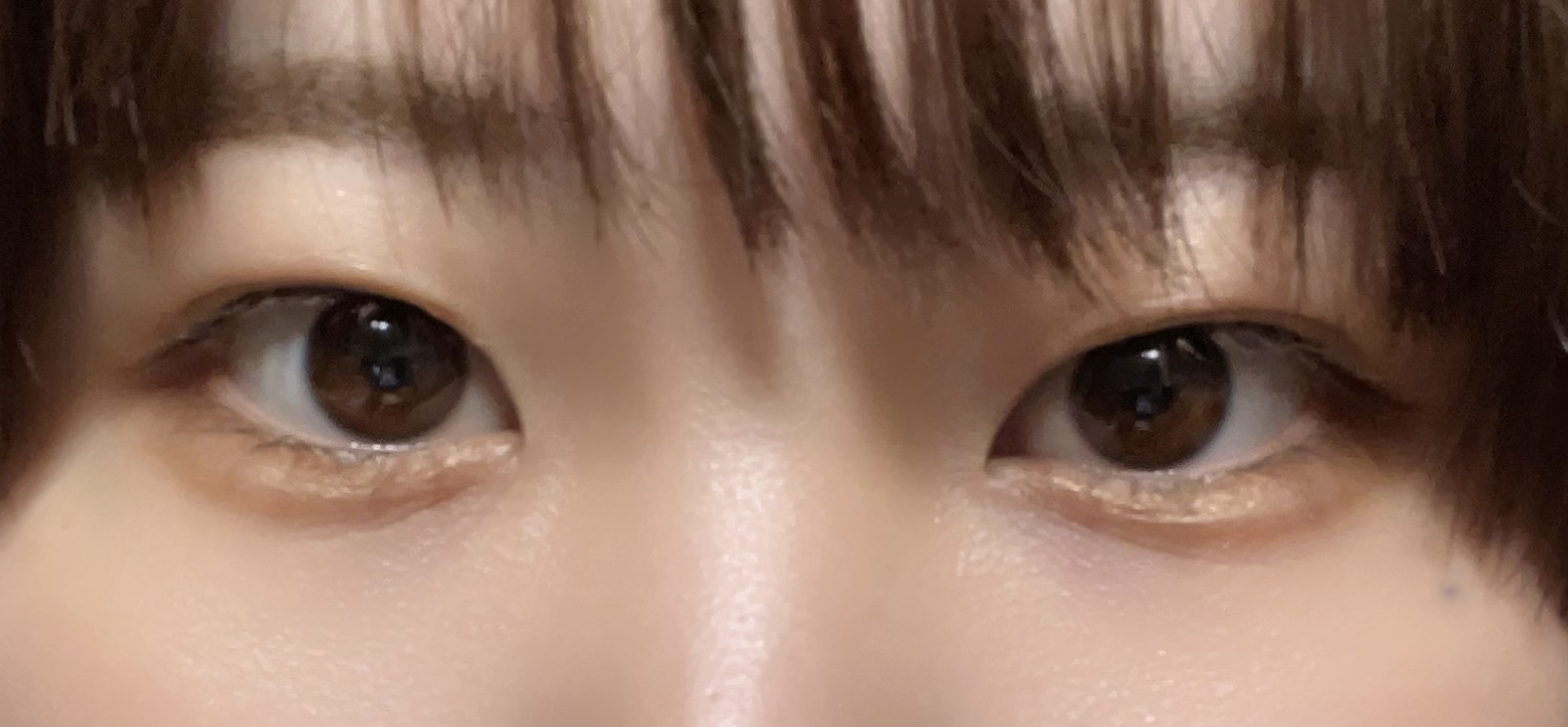 ニューデップスアイシャドウ ST002 オネスティ/hince/単色アイシャドウを使ったクチコミ（1枚目）