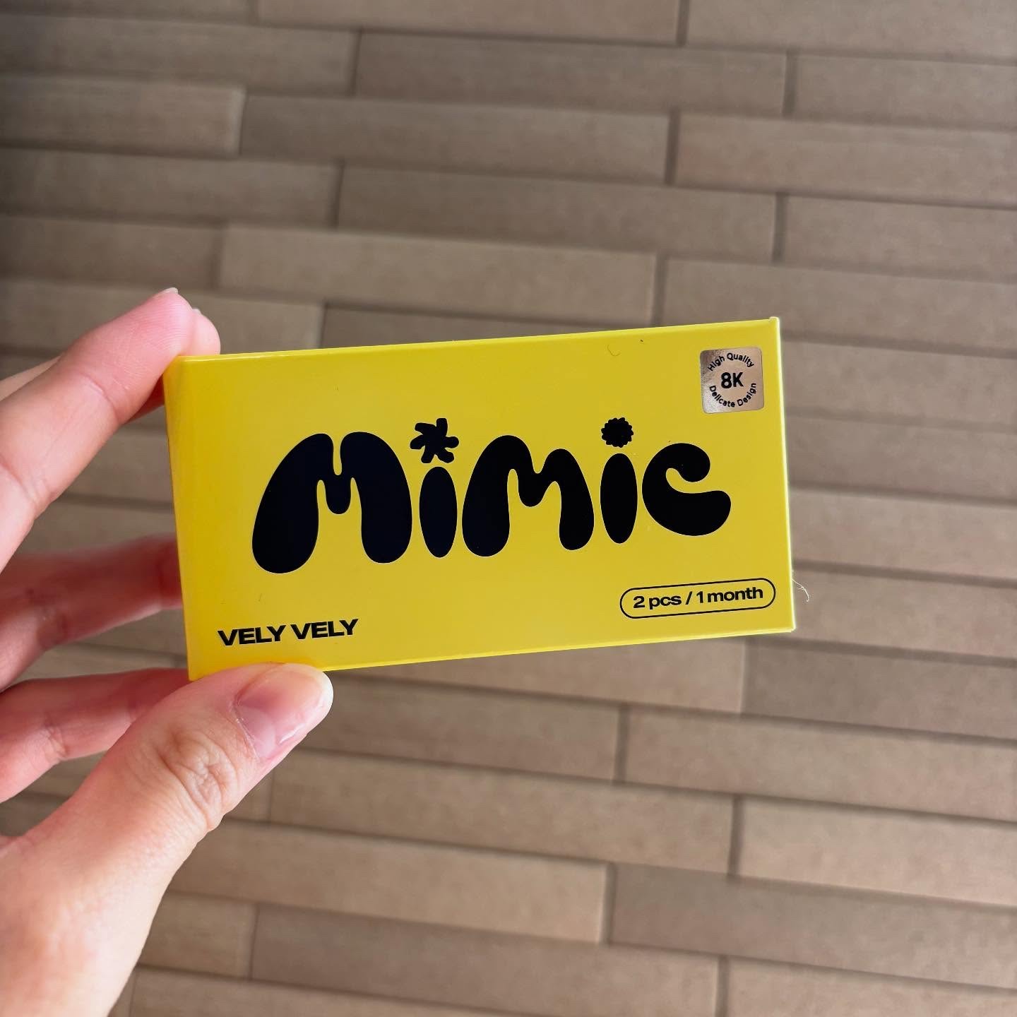 vely vely/MIMIC LENS/１ヶ月（１MONTH）カラコンを使ったクチコミ（1枚目）