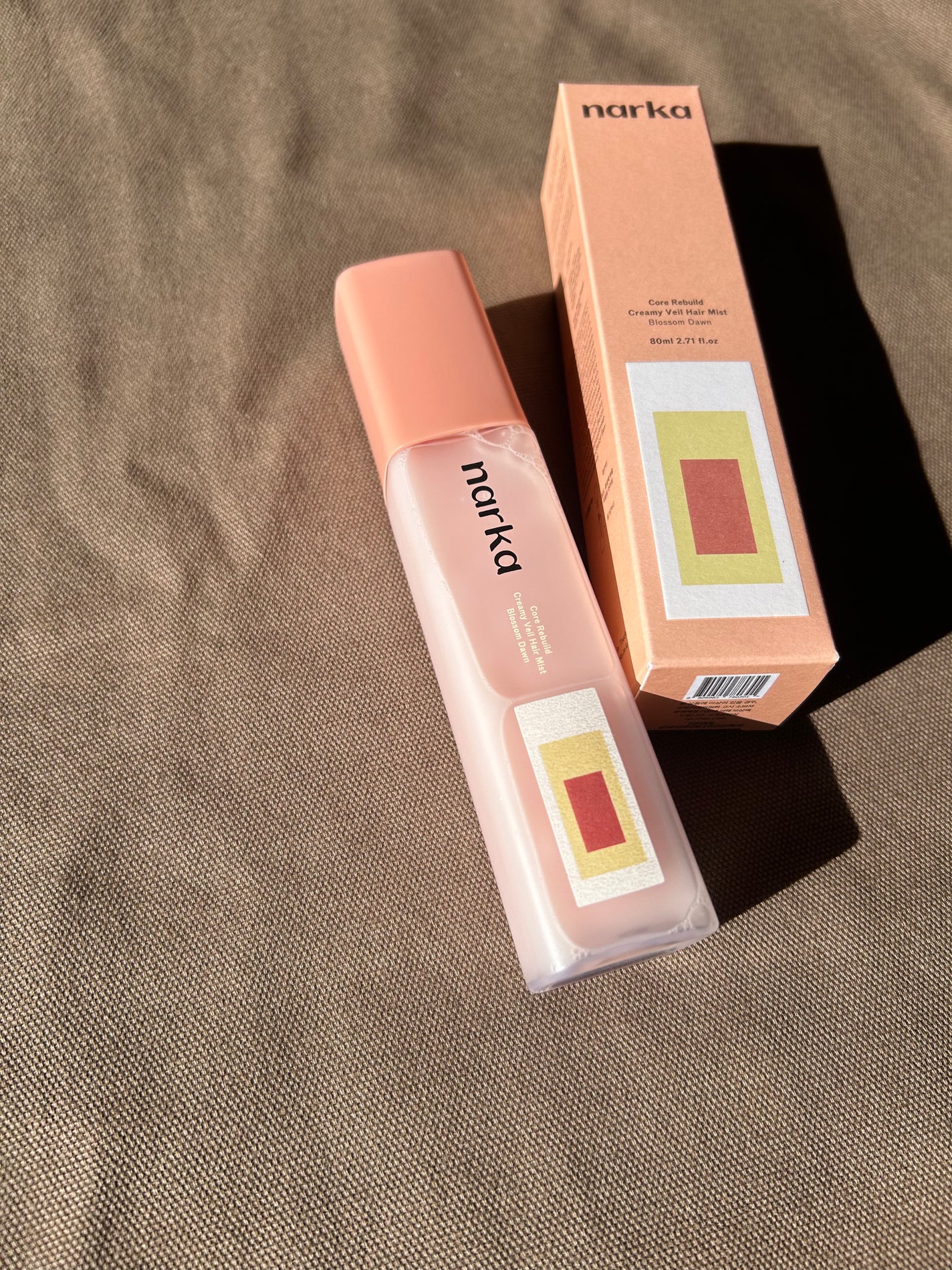 クリーミーベールヘアミスト ブロッサムダン/narka/ヘアミストを使ったクチコミ(1枚目)