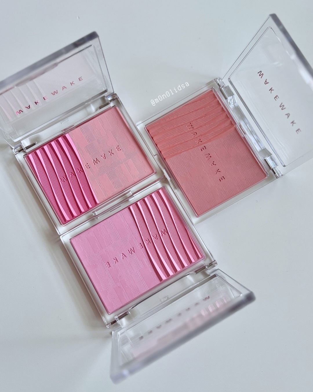 シアーレイヤリングデュアルブラッシャー 2. フェアリー/wakemake/パウダーチークを使ったクチコミ（2枚目）