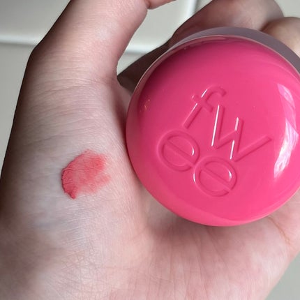 フィー リップアンドチーク ブラーリープリンポット/fwee/口紅を使ったクチコミ(1枚目)