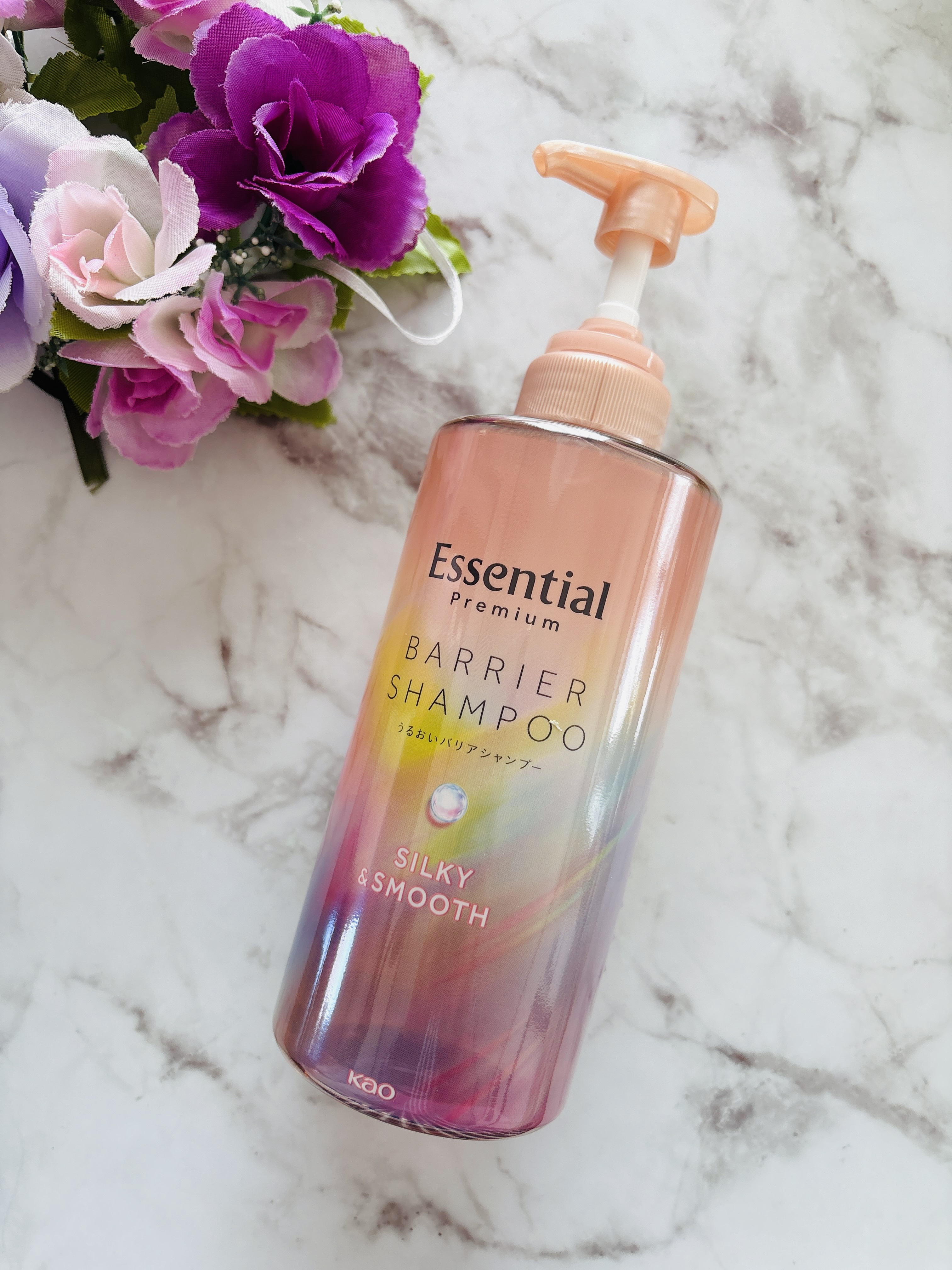 エッセンシャルプレミアム バリアシャンプー・コンディショナー シルキー＆スムース/エッセンシャル/市販シャンプーを使ったクチコミ（3枚目）