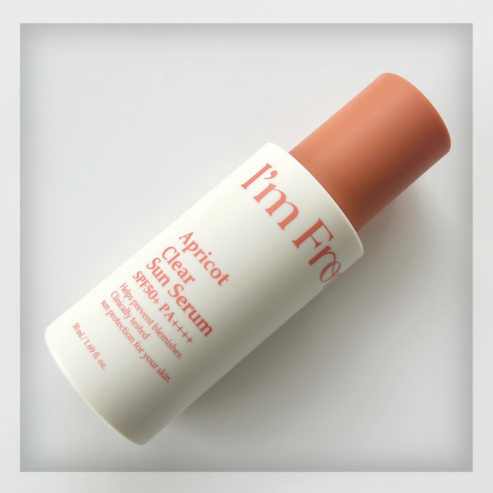 アプリコットクリアサンセラム/I'm from/日焼け止めローションを使ったクチコミ（2枚目）