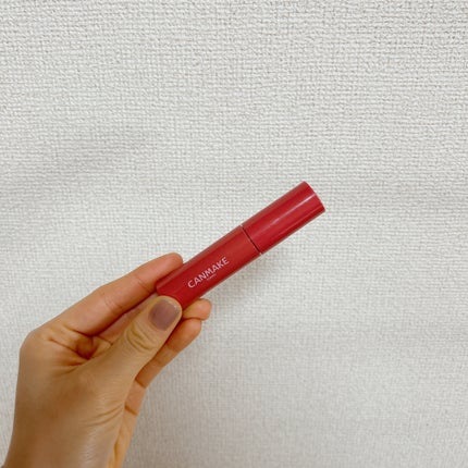 グラスティントシロップ 01 テンダーコーラル/キャンメイク/リップティントを使ったクチコミ(1枚目)