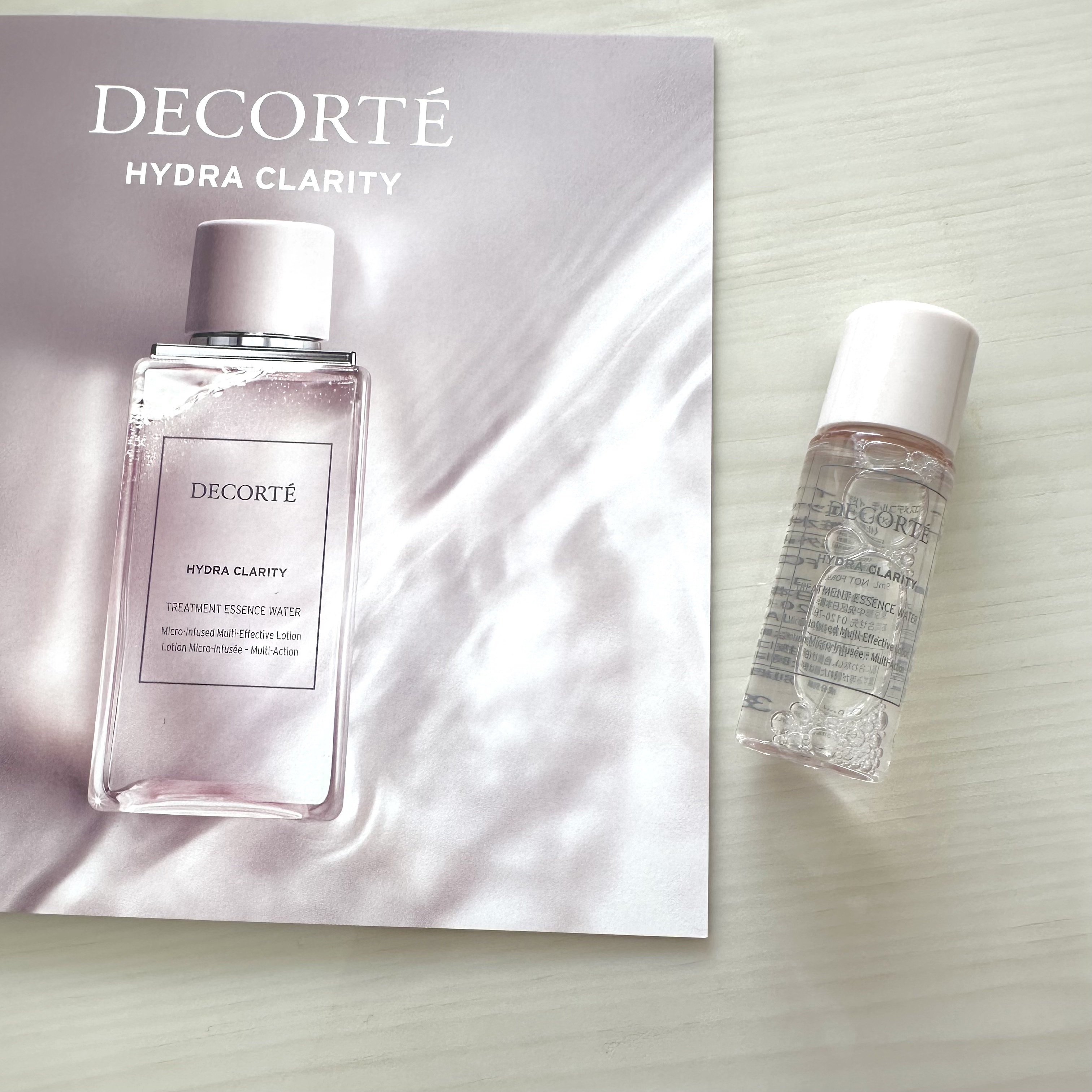イドラクラリティ　薬用 トリートメント エッセンス ウォーター/DECORTÉ/化粧水を使ったクチコミ（1枚目）