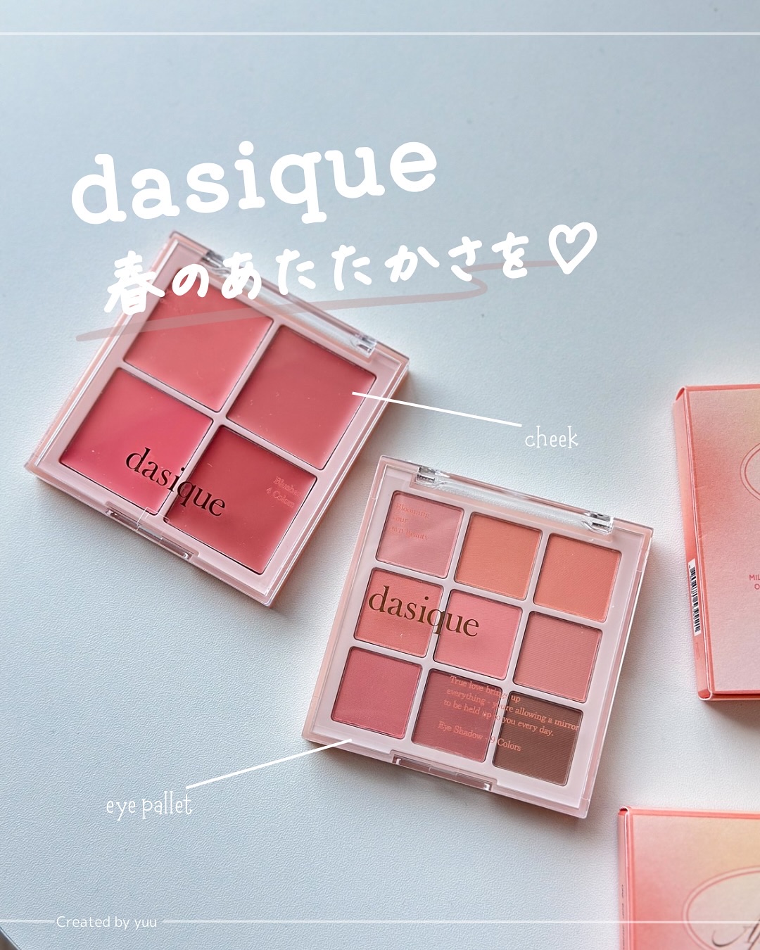 シャドウパレット/dasique/アイシャドウパレットを使ったクチコミ（1枚目）