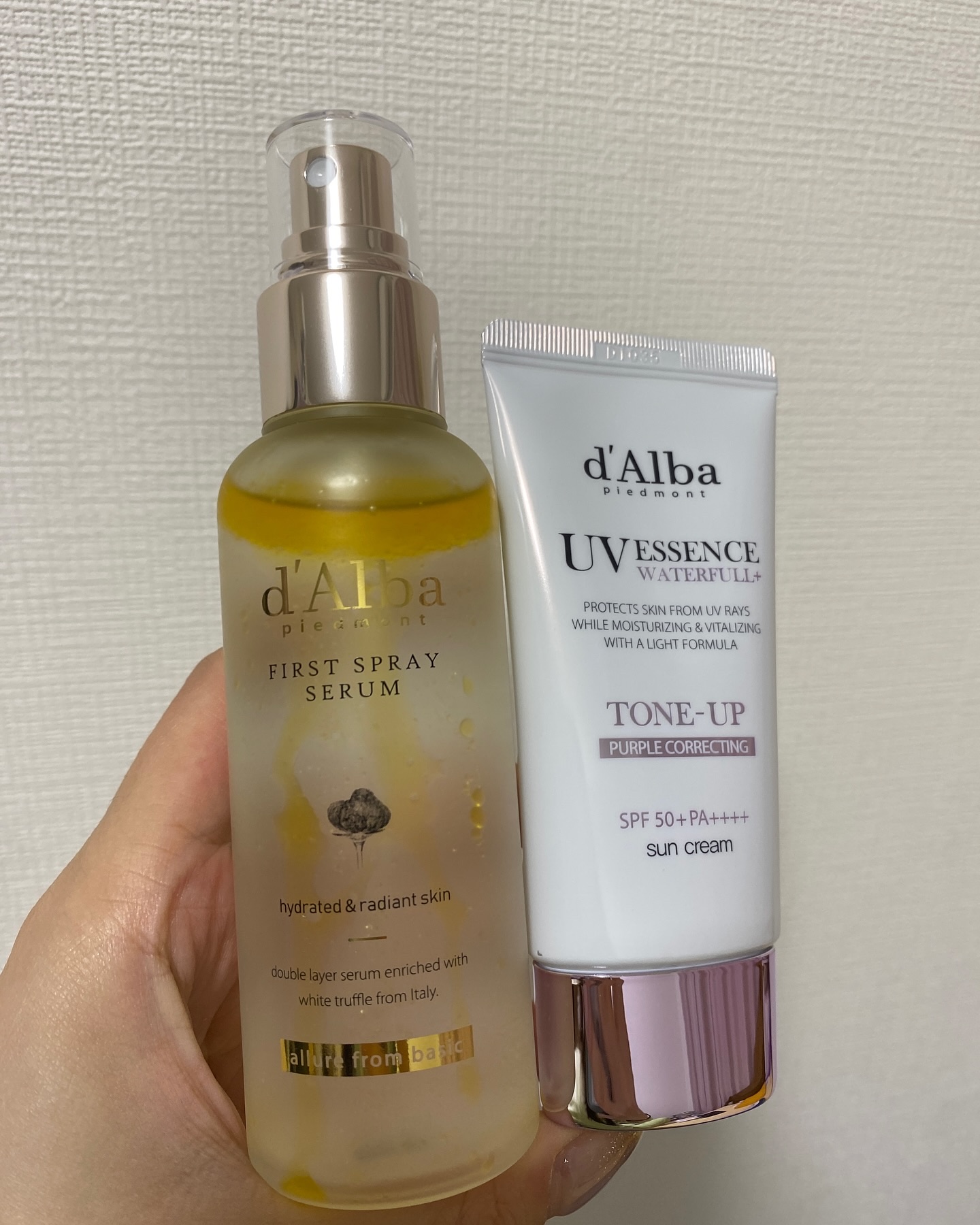 ダルバ ホワイトトリュフファーストスプレーセラム/ダルバ/ミスト状化粧水を使ったクチコミ（3枚目）
