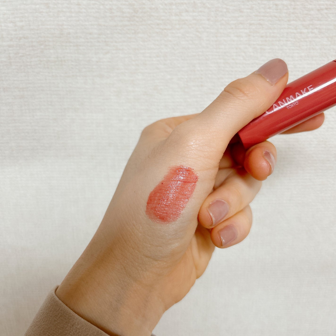 グラスティントシロップ/キャンメイク/リップティントを使ったクチコミ(2枚目)