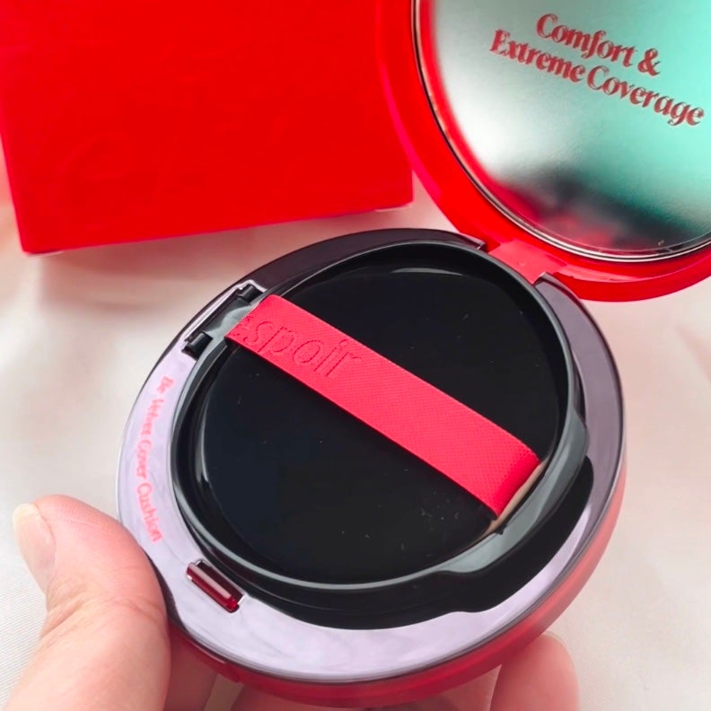 ビーベルベットカバークッション/espoir/クッションファンデーションを使ったクチコミ(2枚目)