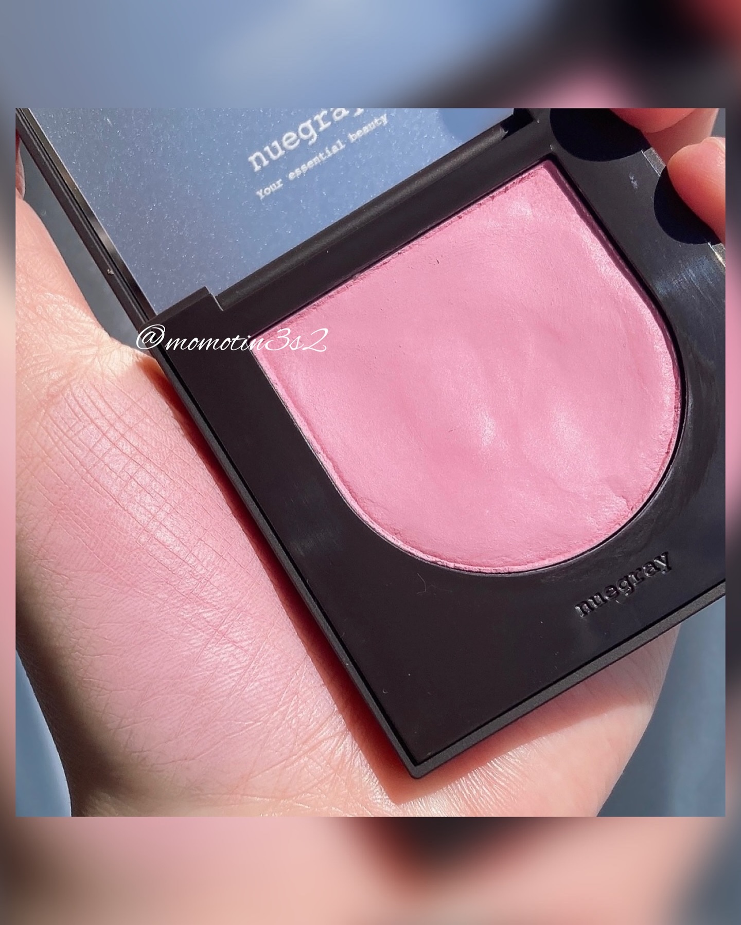 スウェイチークブラッシャー/nuegray/ジェル・クリームチークを使ったクチコミ（3枚目）