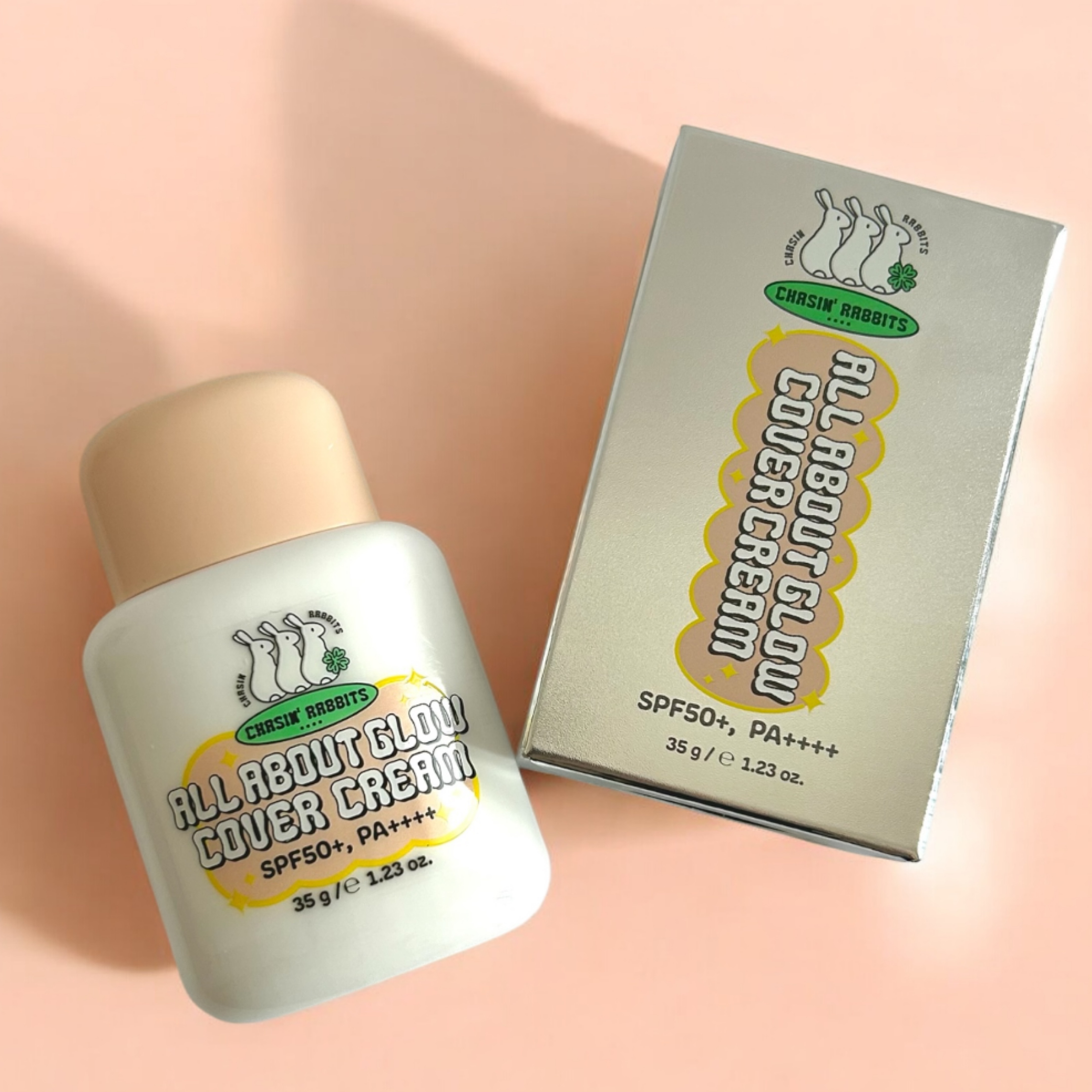 オールアバウトグロウカバークリーム/CHASIN'RABBITS/日焼け止めクリームを使ったクチコミ（1枚目）
