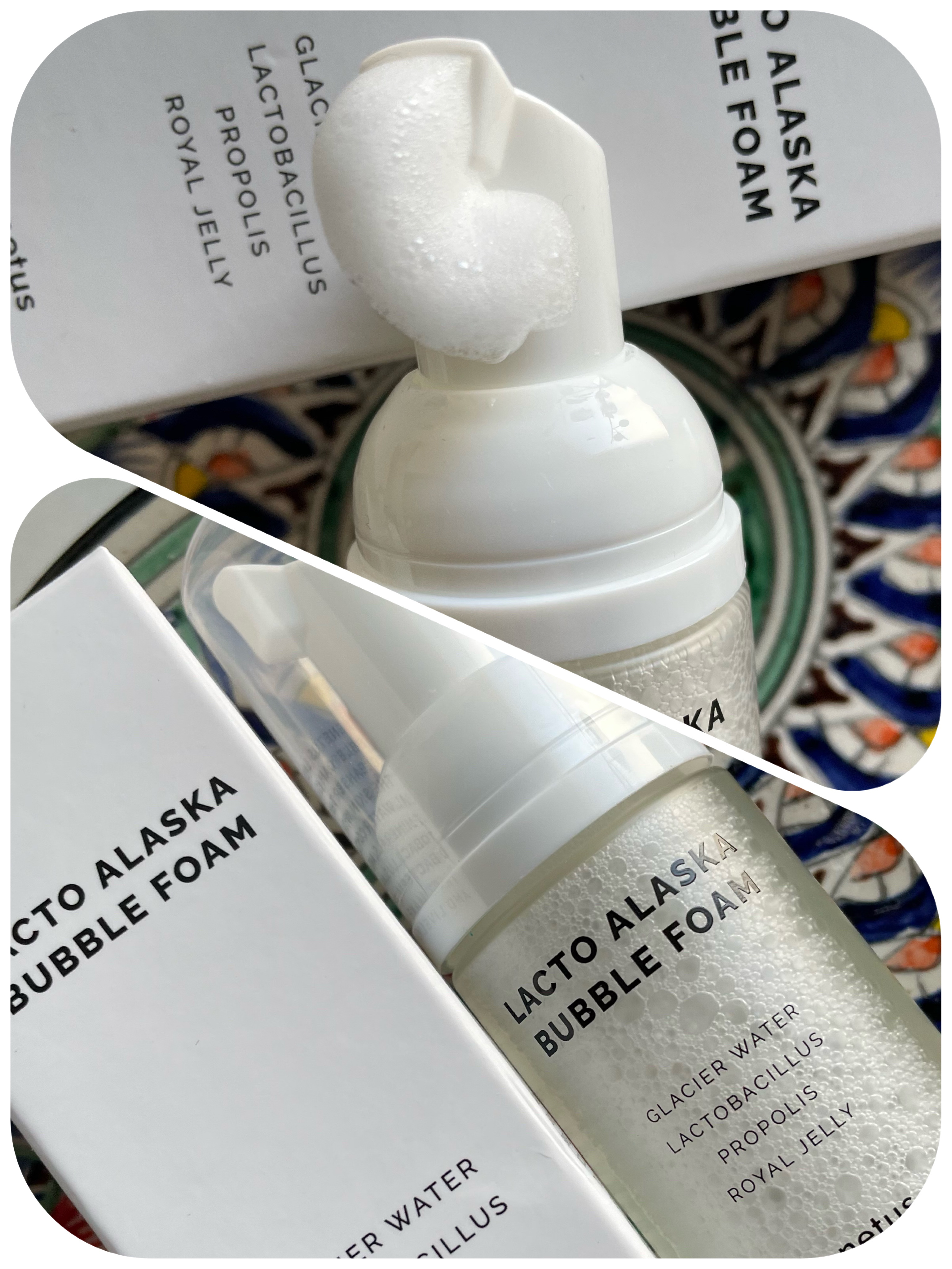 ラクトアレスカバブルフォーム/ベネトス/洗顔フォームを使ったクチコミ（1枚目）