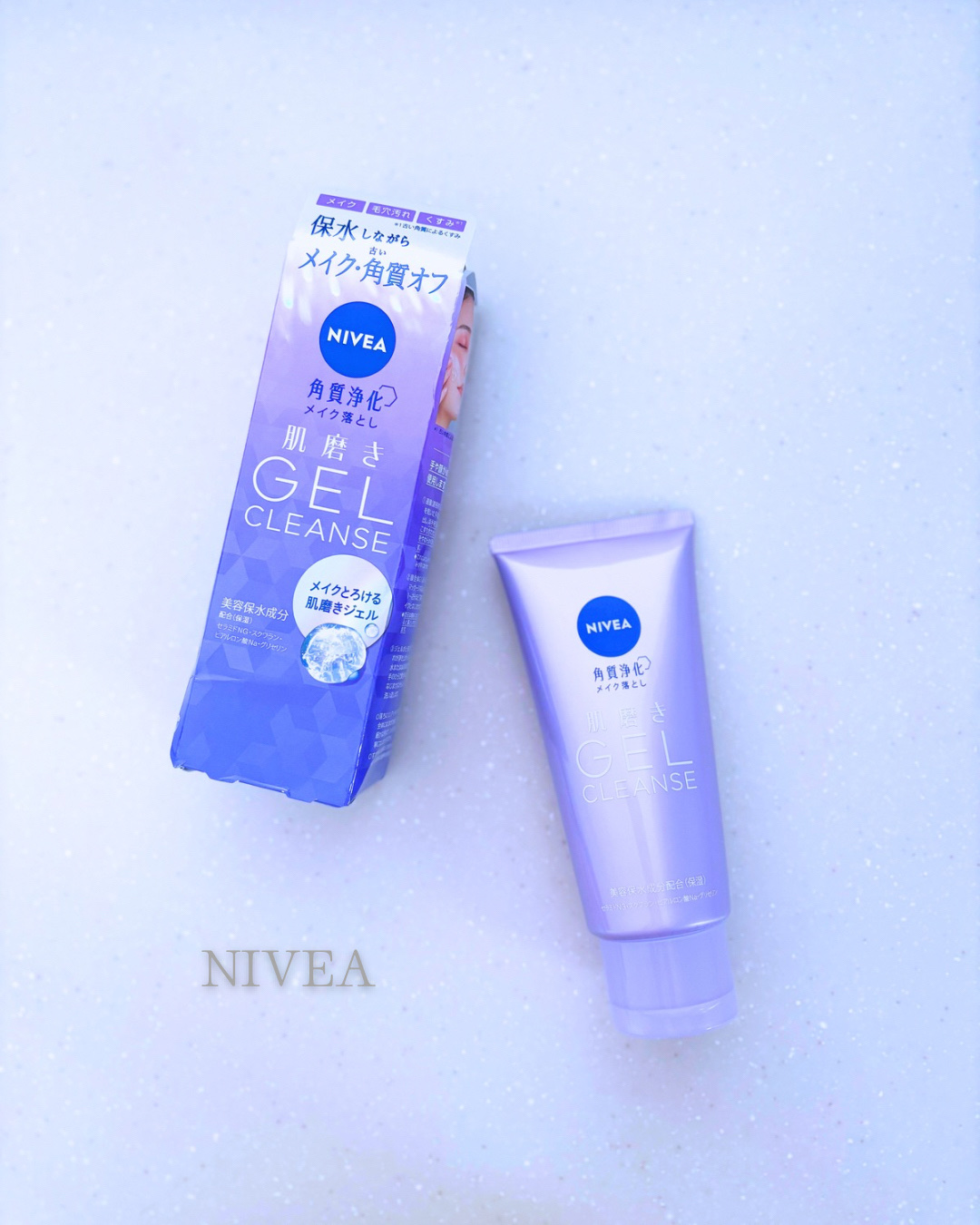 ニベアのnewアイテム✨ジェルでつるんと落ちる感覚やみつきに。
________

NIVEA
ニベア肌磨きジェルクレンズ
________

ニベアから発売する新しいメイク落とし『ニベア肌磨きジェルクレンズ』は、メイクはもちろんくすみ*1