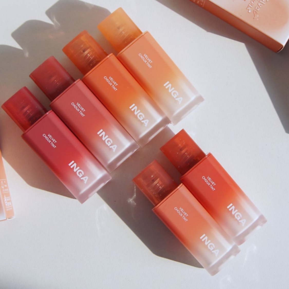 ベルベットシューティント/INGA/リップティントを使ったクチコミ（2枚目）