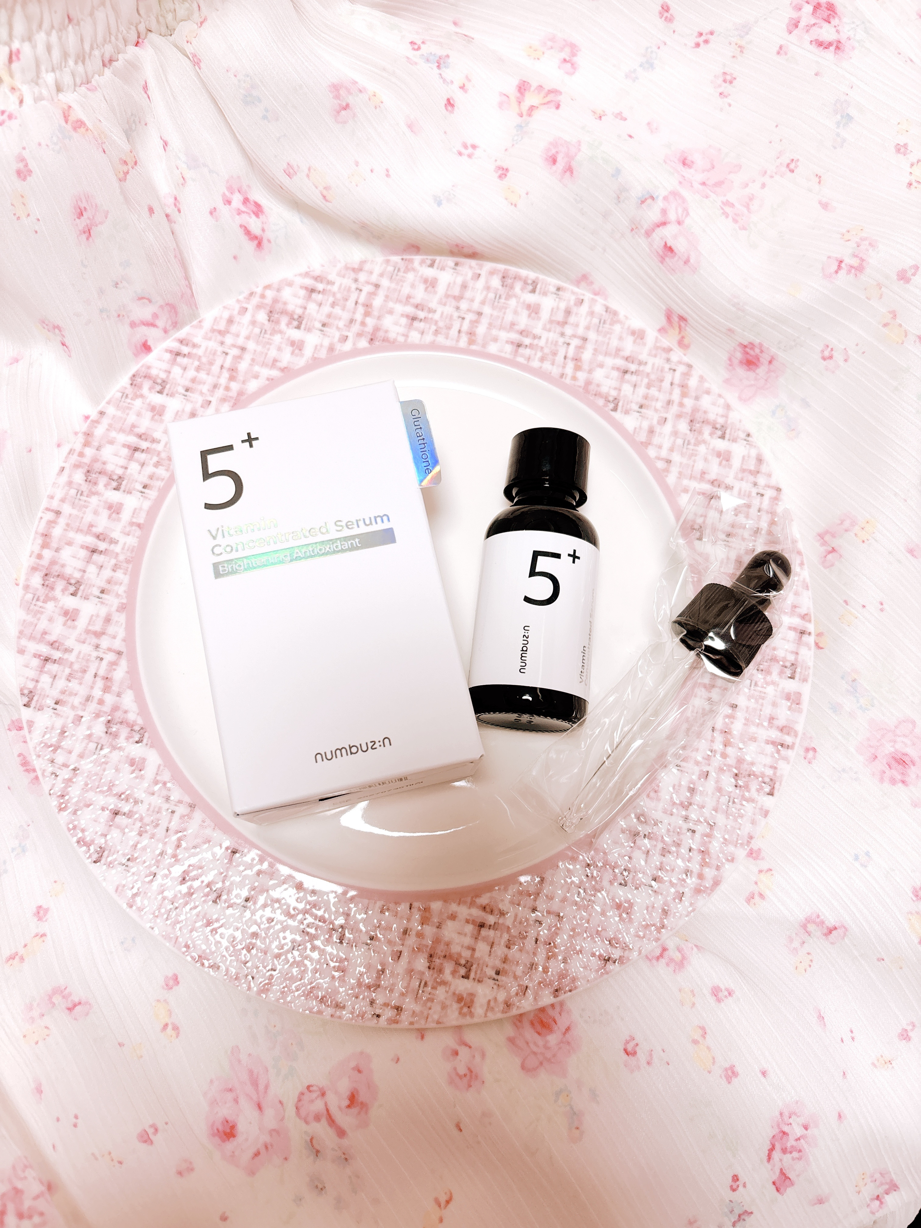 5番 白玉グルタチオンＣ美容液/numbuzin/美容液を使ったクチコミ（2枚目）