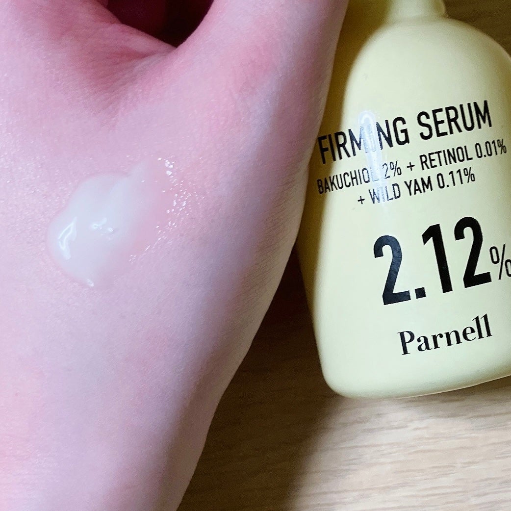 バクチオール レチノール 山芋 2.12 弾力ケア セラム/parnell/美容液を使ったクチコミ(2枚目)