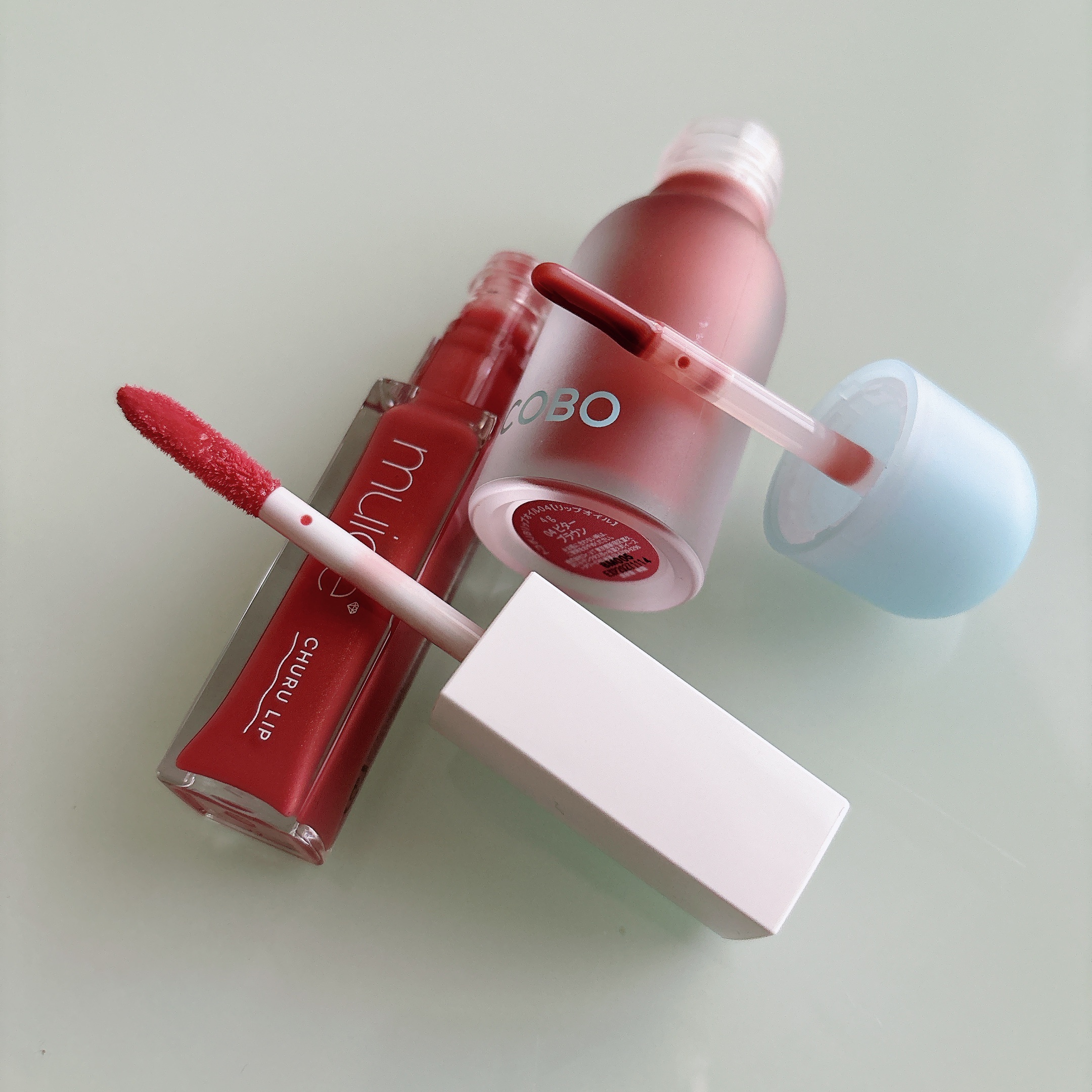 ちゅるリップランパー SP06 サンセットコーラル(限定)/muice/リッププランパーを使ったクチコミ（2枚目）