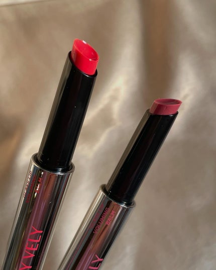 グラスリップボリューミングバーム/VELY VELY/リップバームを使ったクチコミ(3枚目)