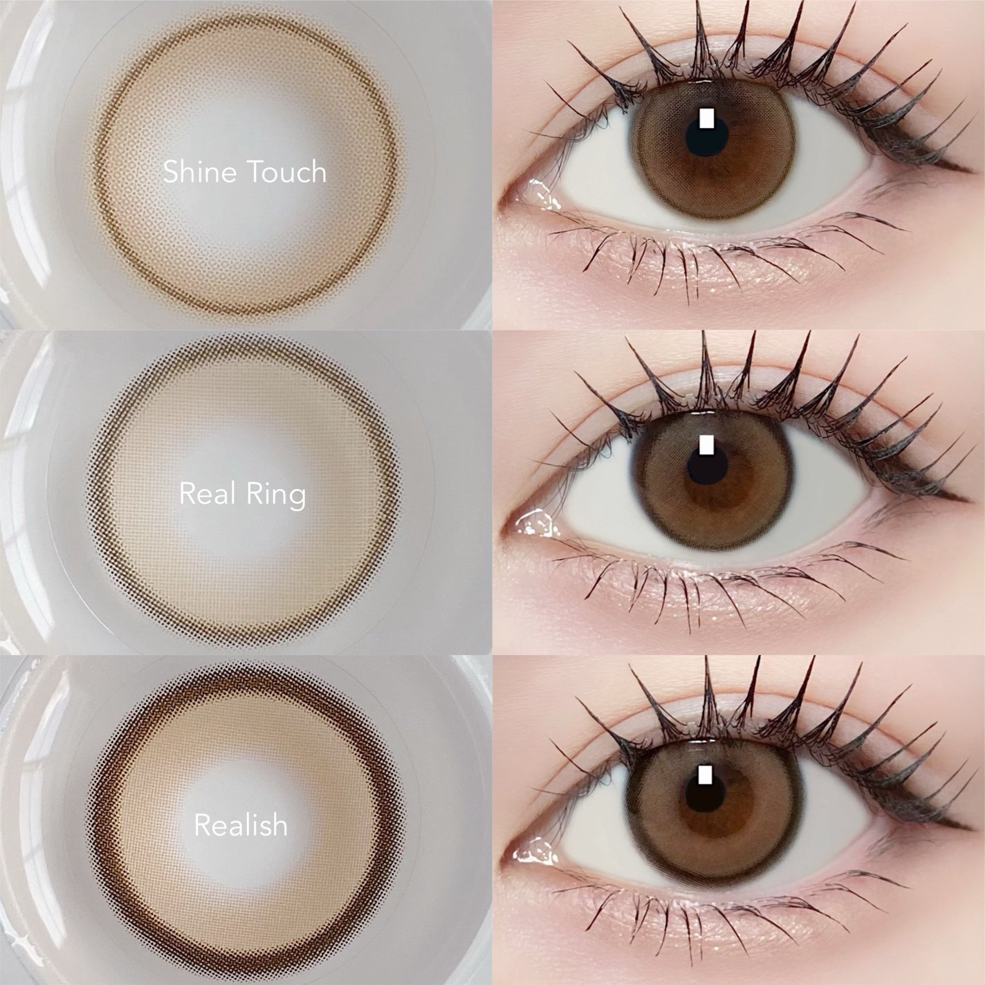 Real Ring 1day/OLENS/ワンデー(1DAY)カラコンを使ったクチコミ(6枚目)