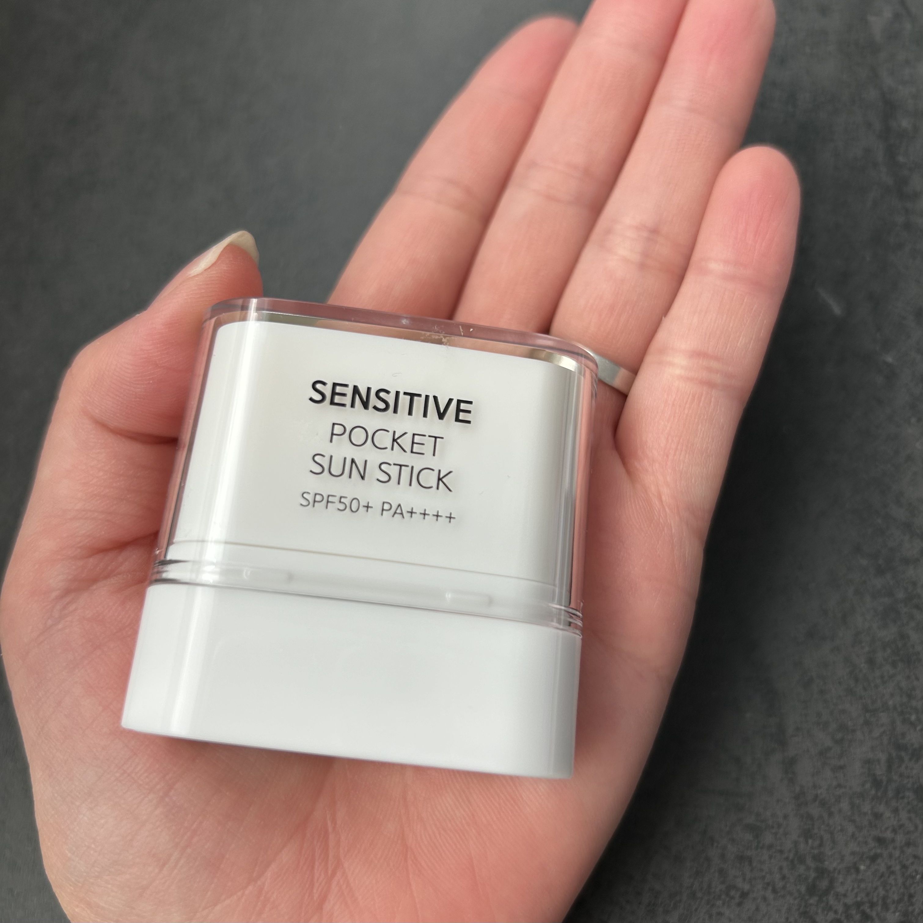 センシティブポケットサンスティック/SAM'U/日焼け止めスティックを使ったクチコミ（2枚目）