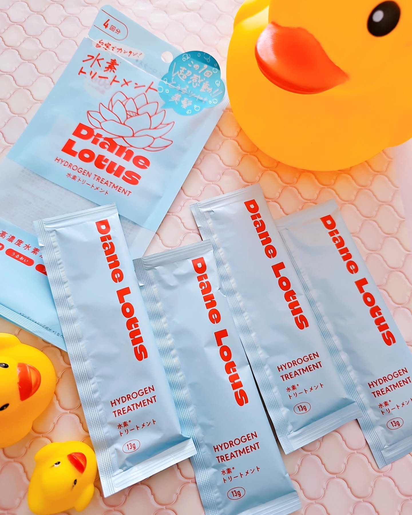 ロータス 水素トリートメント ティー＆シトラスの香り/ダイアン/洗い流すヘアトリートメントを使ったクチコミ（3枚目）