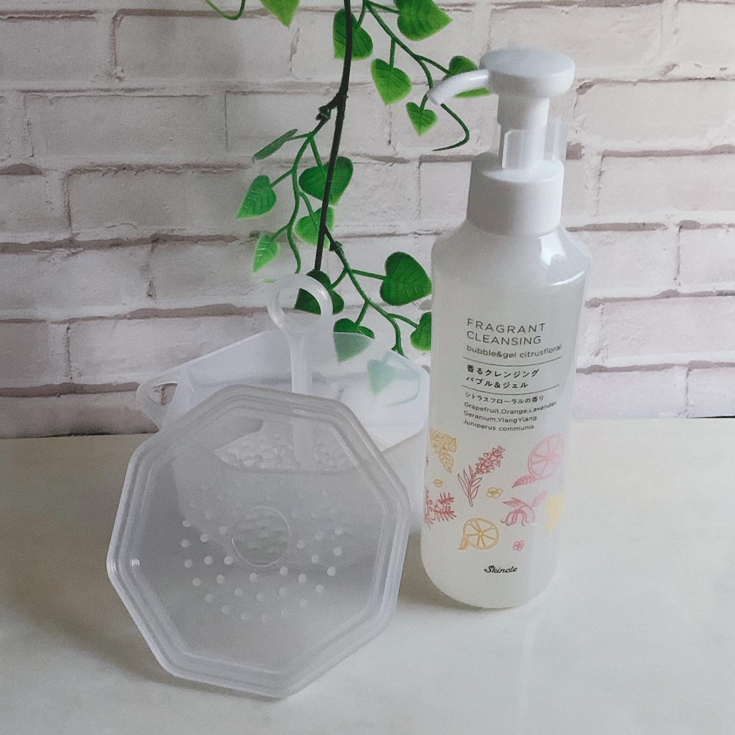 香るクレンジングバブル＆ジェル /スキンクル/クレンジングジェルを使ったクチコミ（3枚目）