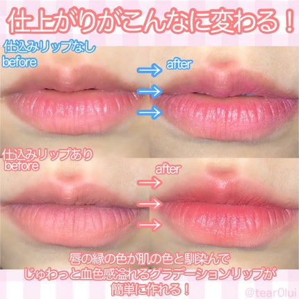 ベルベットシューティント/INGA/リップティントを使ったクチコミ(6枚目)