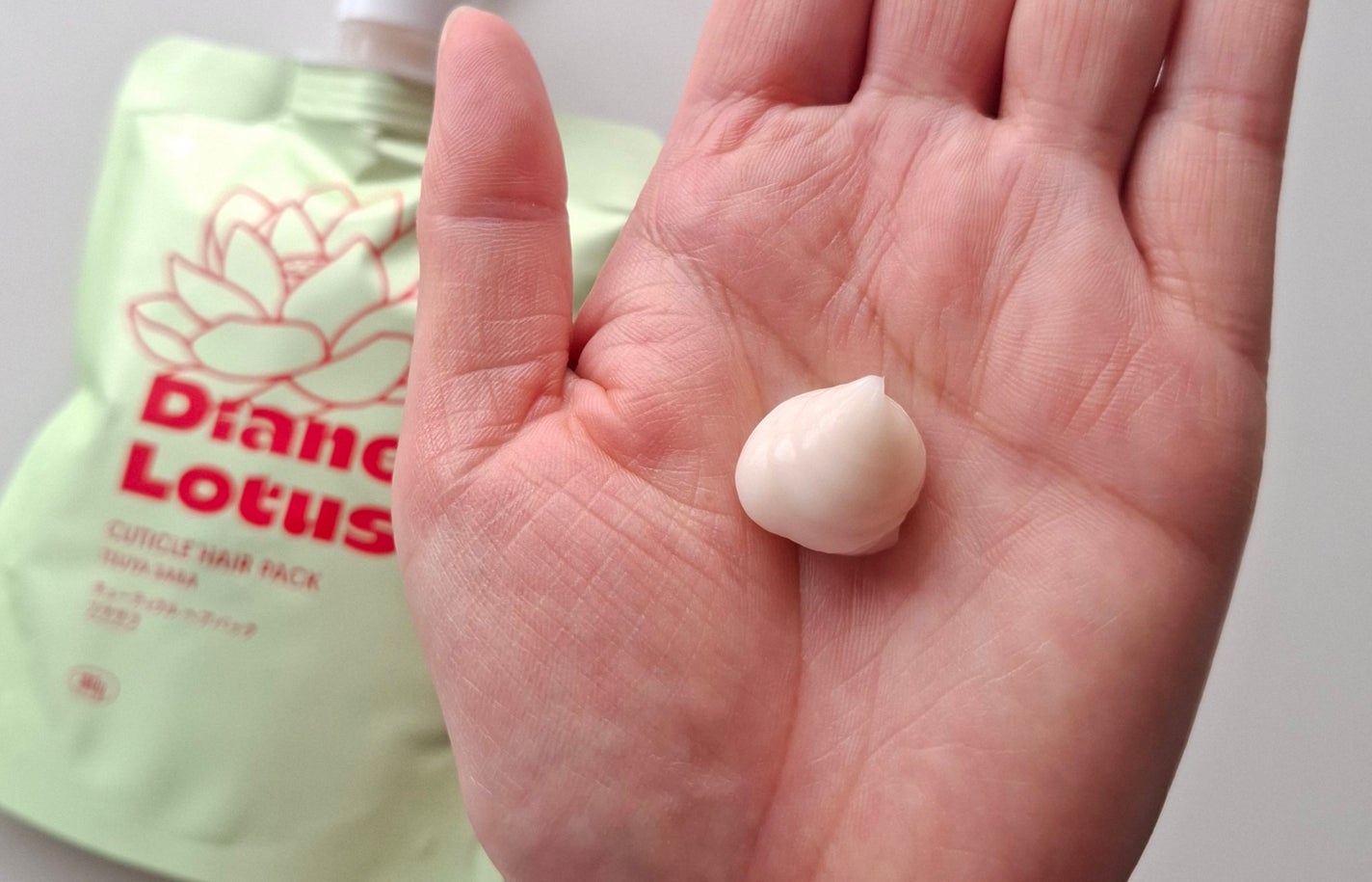 ロータス キューティクルヘアパック ツヤサラ ティー&シトラスの香り/ダイアン/ヘアマスク・ヘアパックを使ったクチコミ(2枚目)