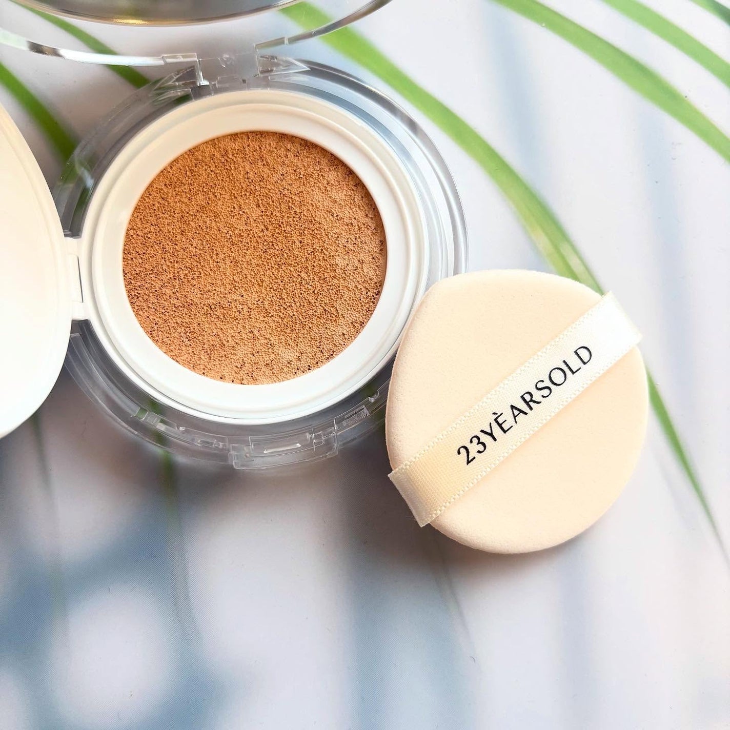 ハートリーフシーンカバークッション/23years old/クッションファンデーションを使ったクチコミ(5枚目)