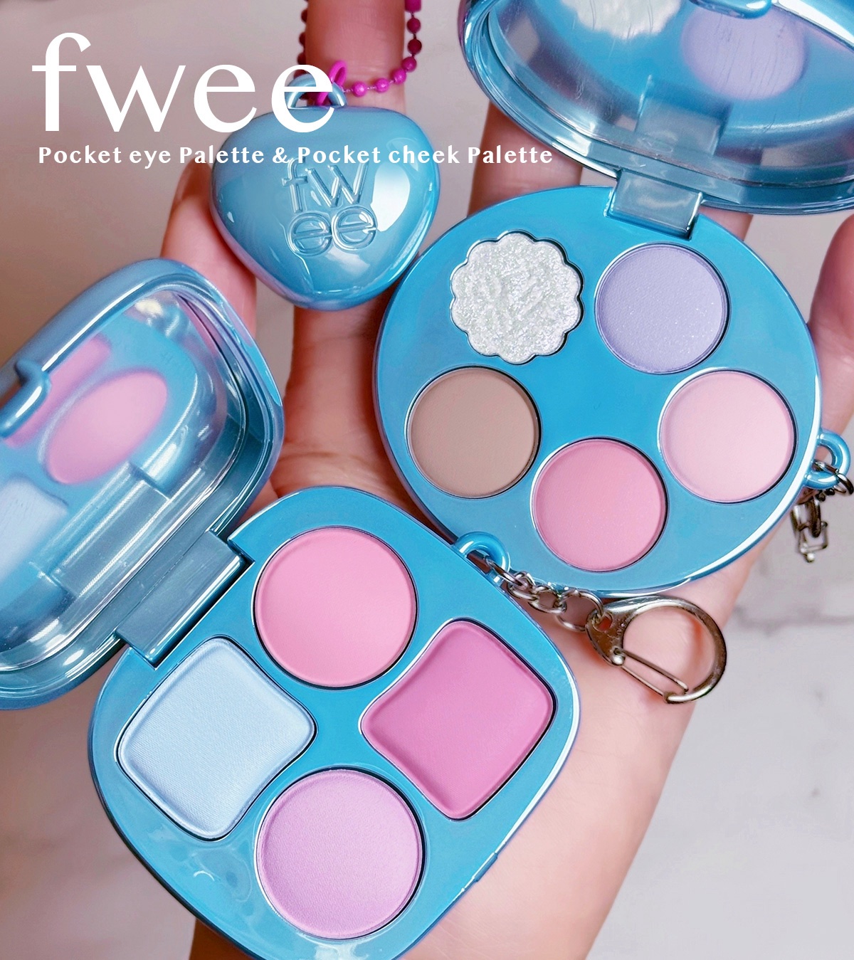フィー ポケットアイパレット/fwee/アイシャドウパレットを使ったクチコミ（1枚目）