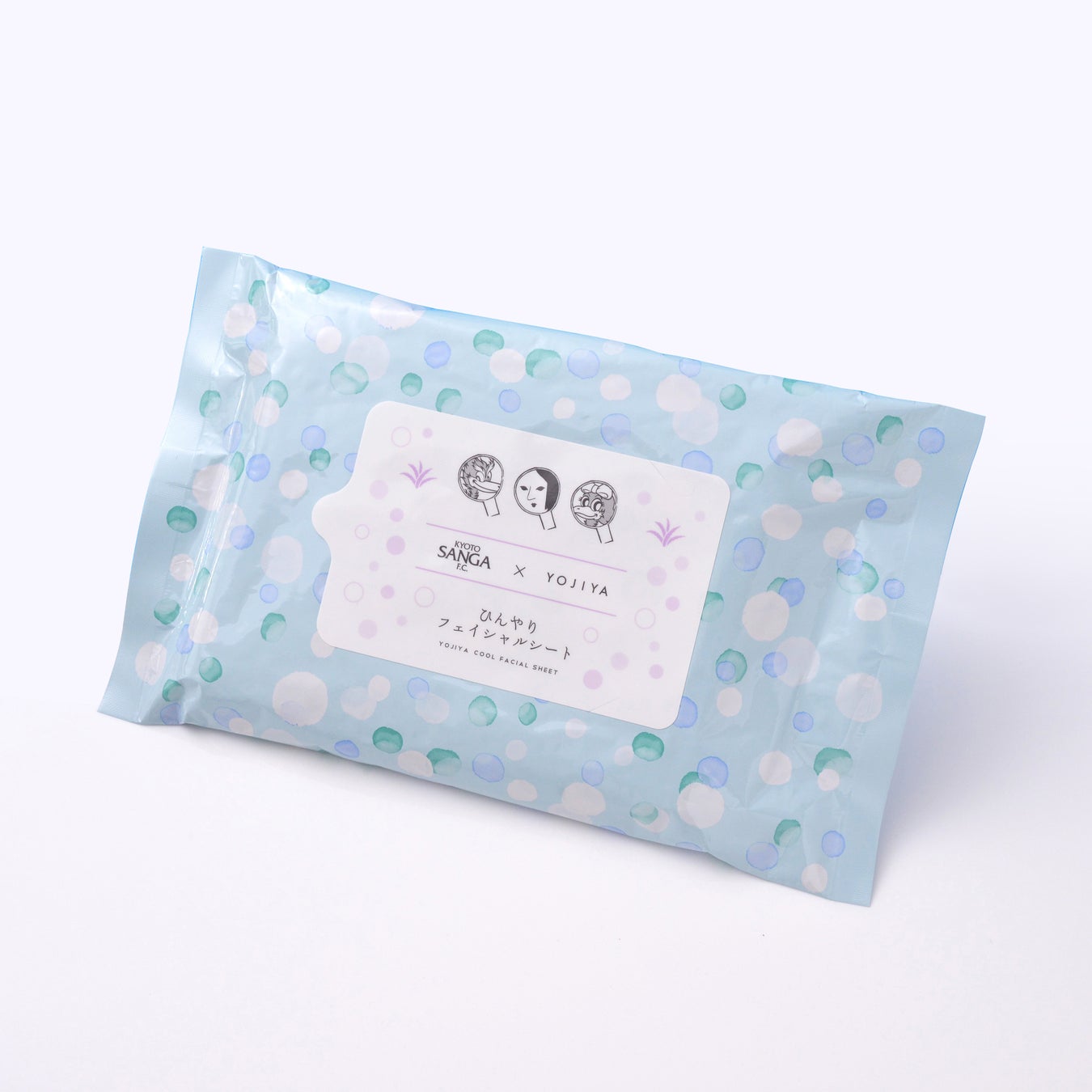 京都キュンキュン♡ひんやりフェイシャルシート(ロングタイプ) / よーじや