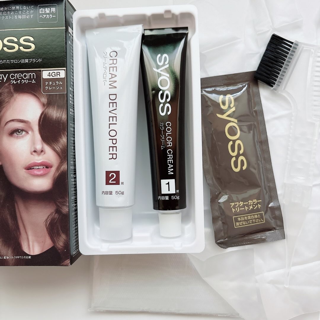 クレイクリーム/サイオス/ヘアカラーを使ったクチコミ（2枚目）