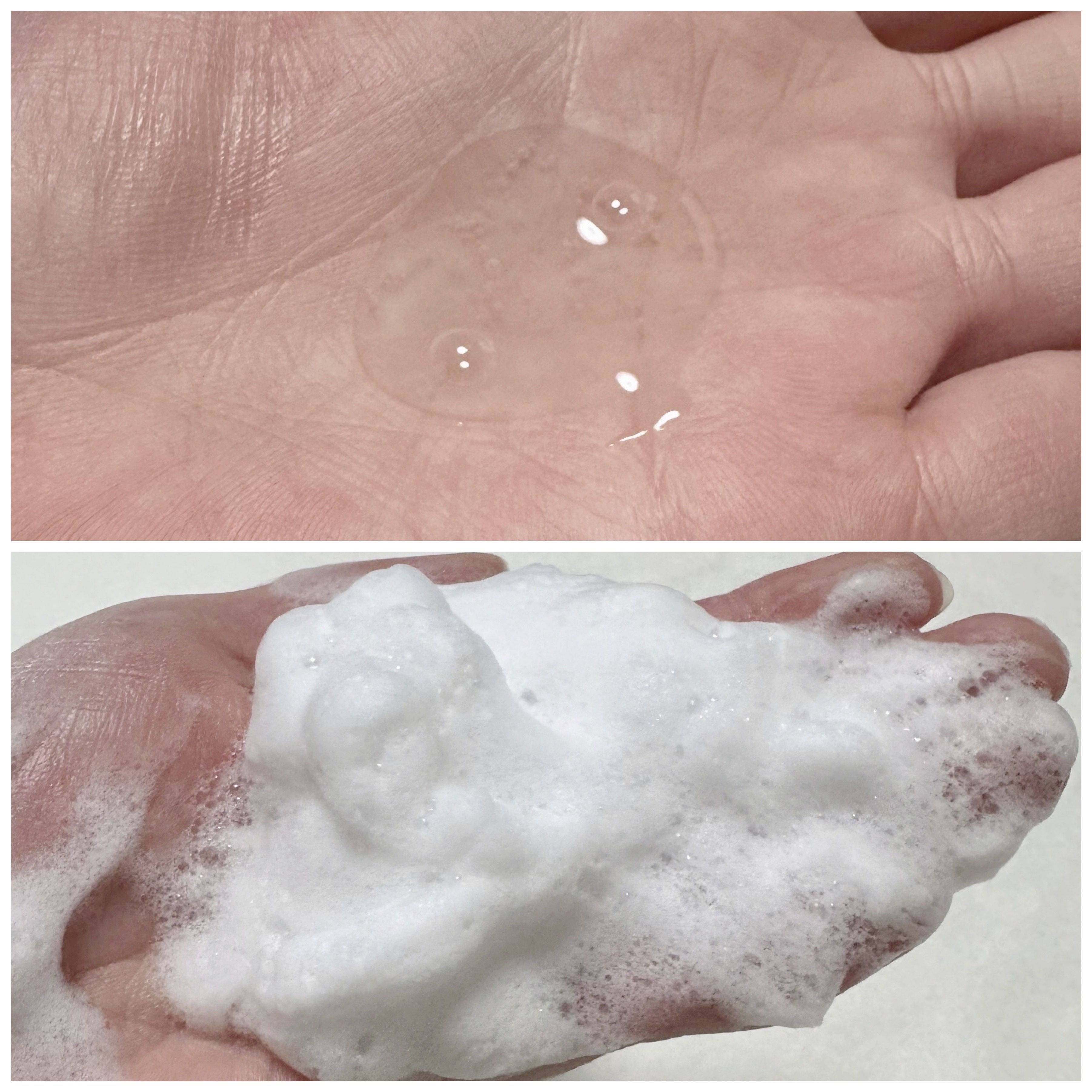 マイルドジェルトゥフォームクレンザー/beiskin/クレンジングジェルを使ったクチコミ（3枚目）