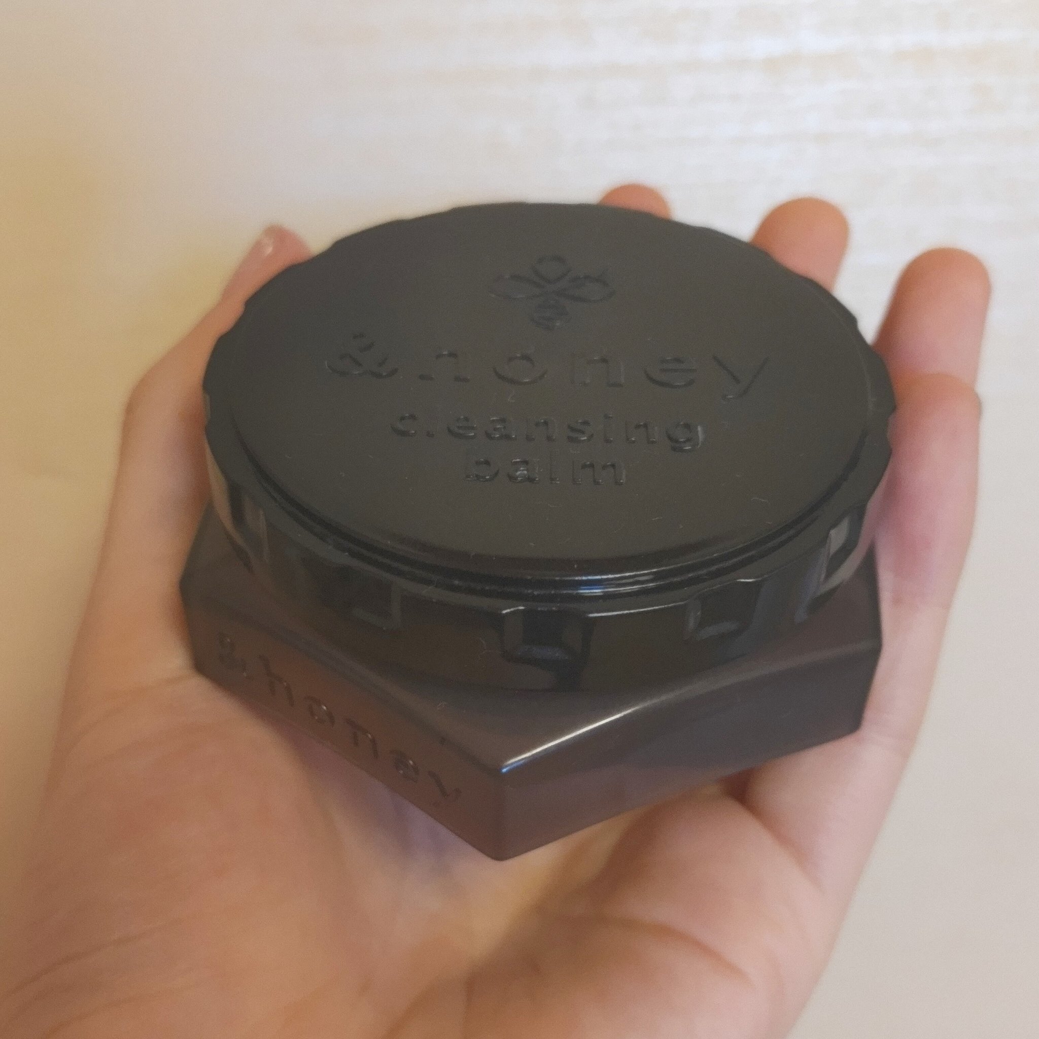 アンドハニー クレンジングバーム ブラック ミニサイズ 20g/&honey/クレンジングバームを使ったクチコミ（1枚目）