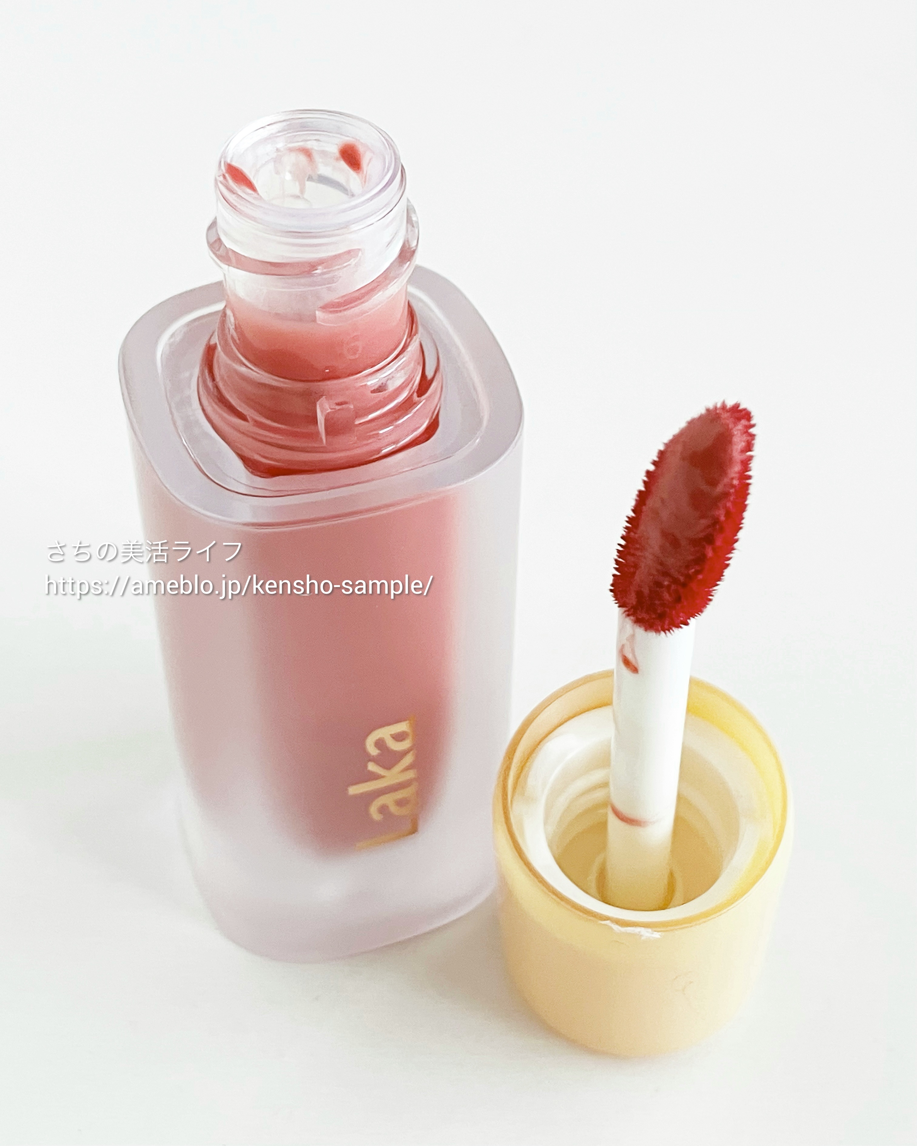 フルーティーグラムティント/Laka/リップティントを使ったクチコミ（3枚目）