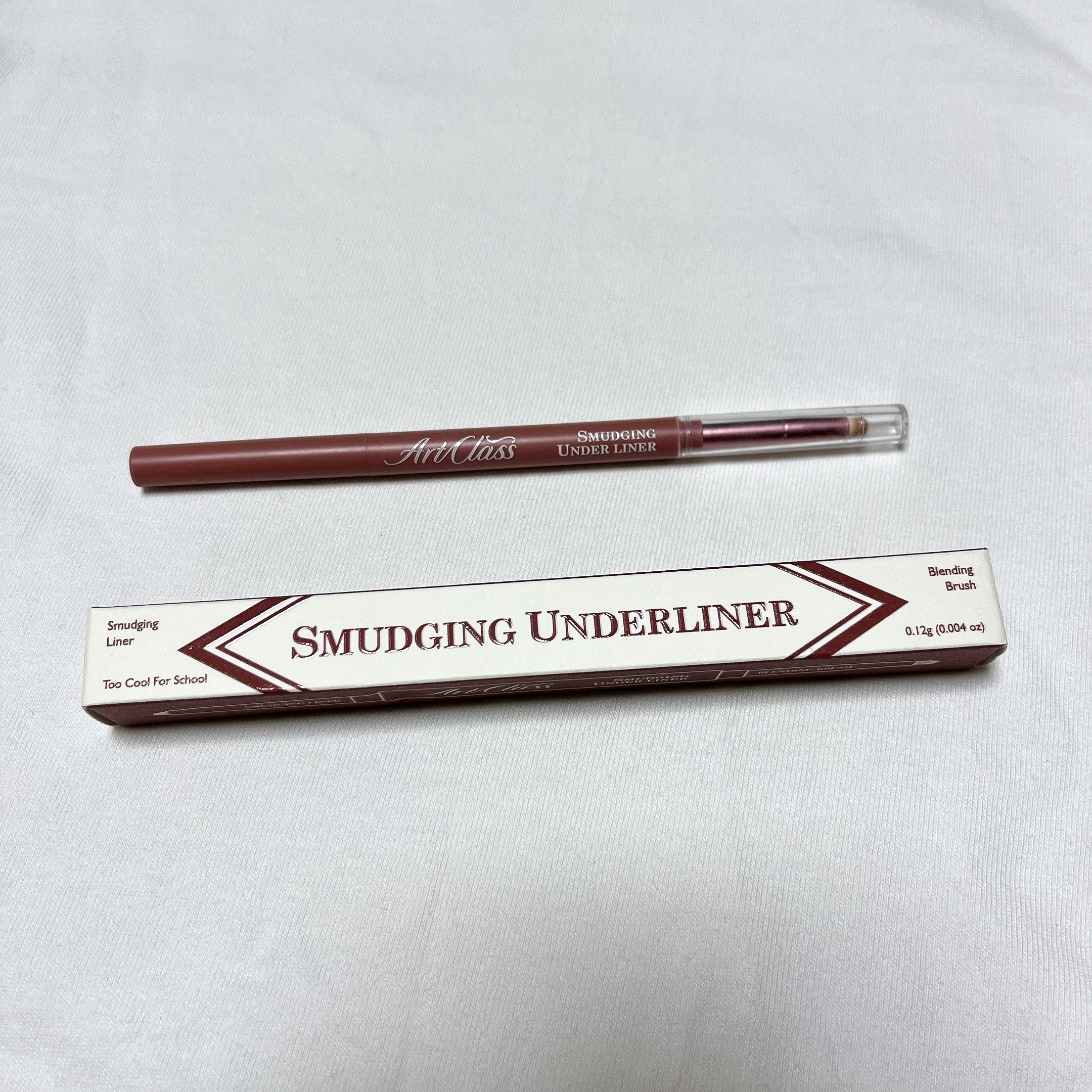 アートクラス スマージングアンダーライナー 02 ファジー(Fuzzy)/too cool for school/ペンシルアイライナーを使ったクチコミ（1枚目）