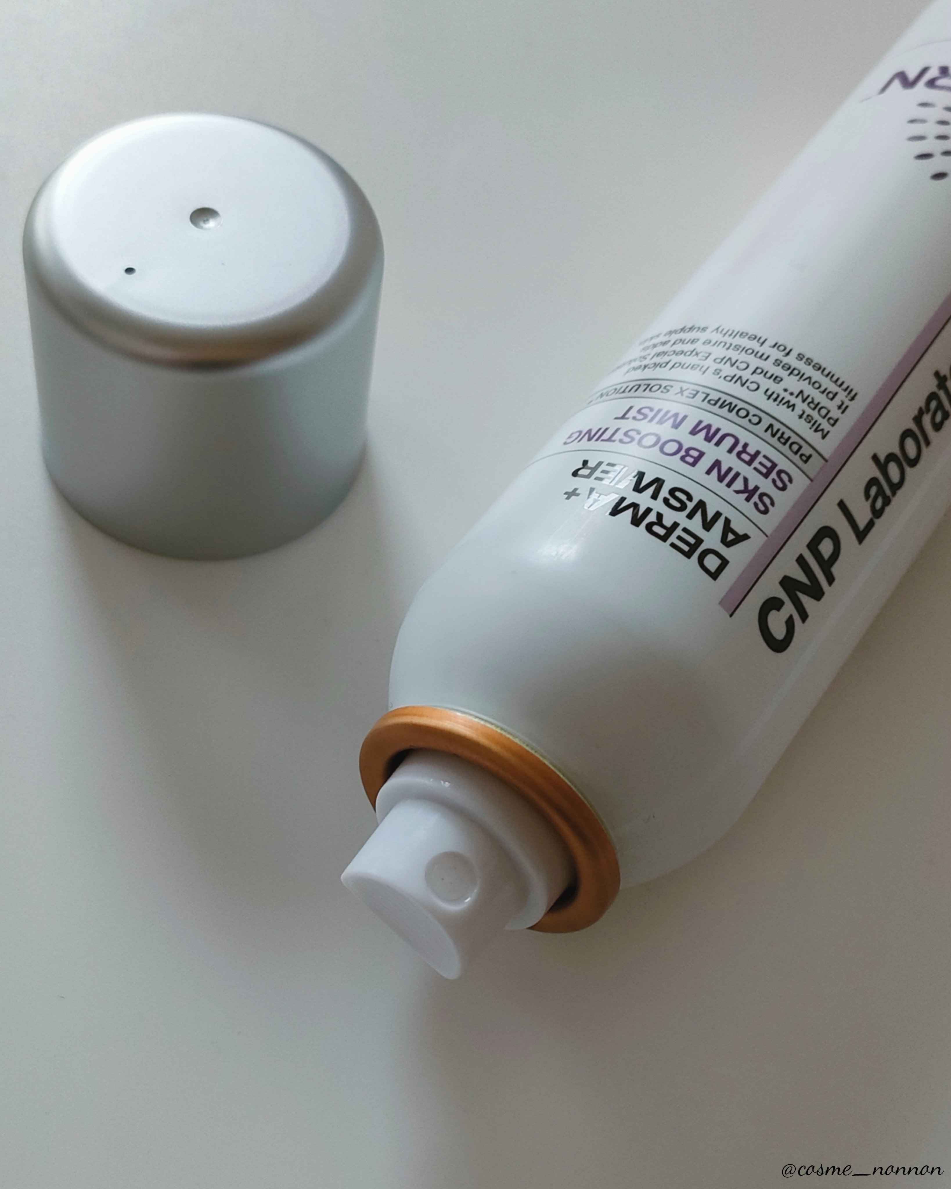 CNP ダーマアンサー スキン ブースティング セラム ミスト/CNP Laboratory/ミスト状化粧水を使ったクチコミ（3枚目）