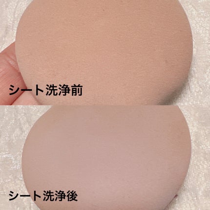 &be スポンジクリーンシート/&be/その他化粧小物を使ったクチコミ(6枚目)