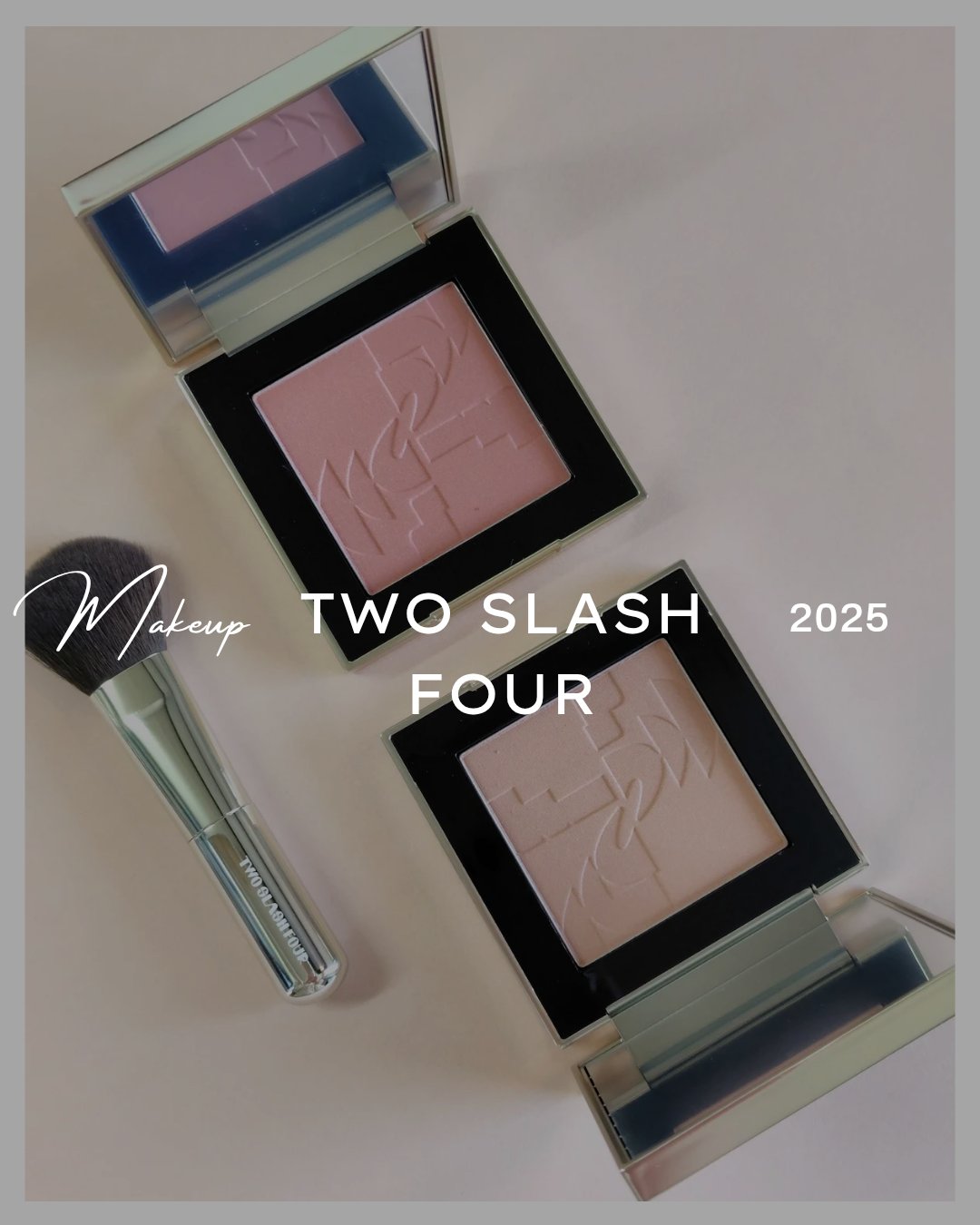 オールオーバーフェイスブラッシュ/TWO SLASH FOUR/パウダーチークを使ったクチコミ（1枚目）