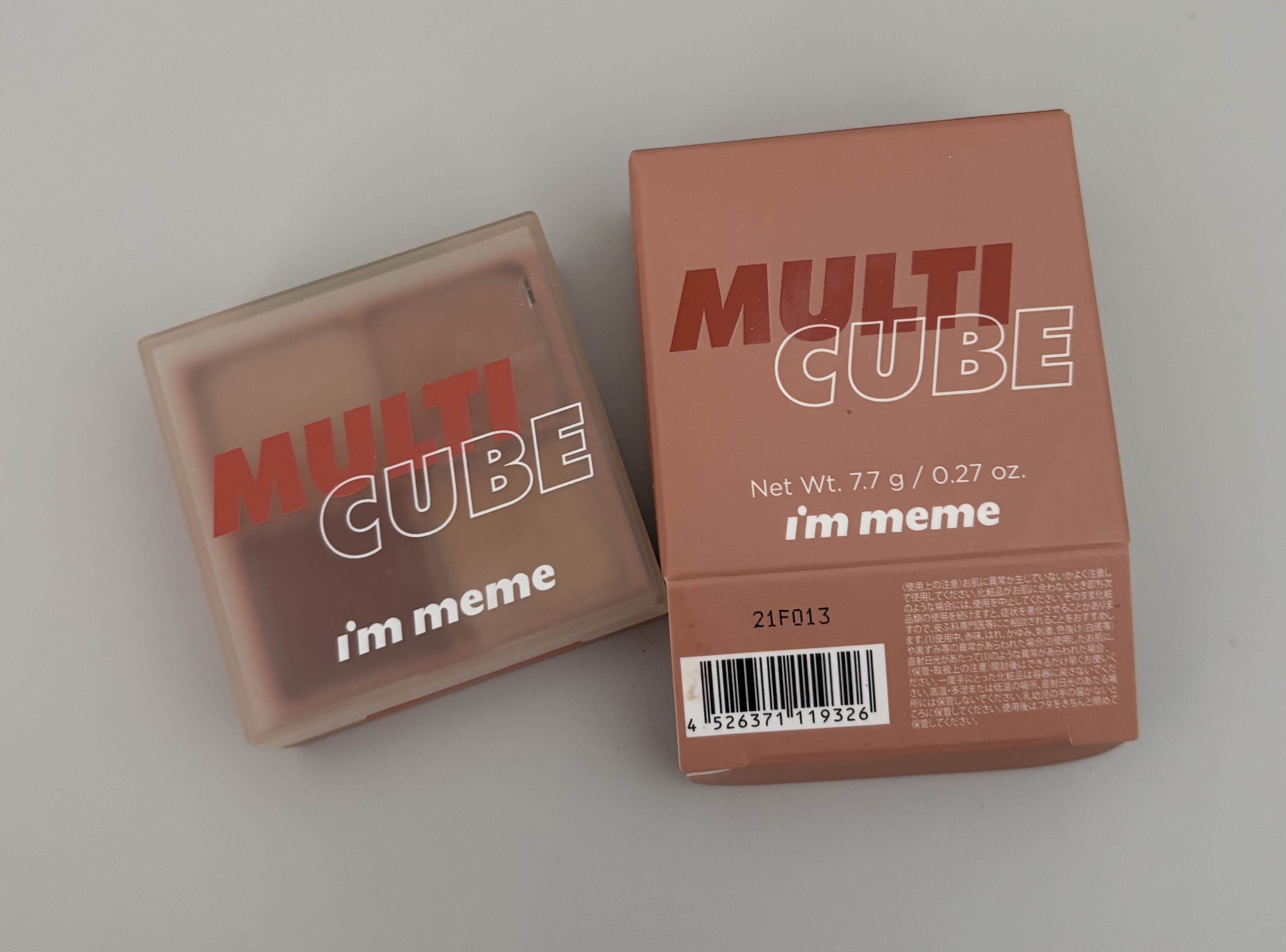 マルチキューブ/i’m meme/アイシャドウパレットを使ったクチコミ（1枚目）