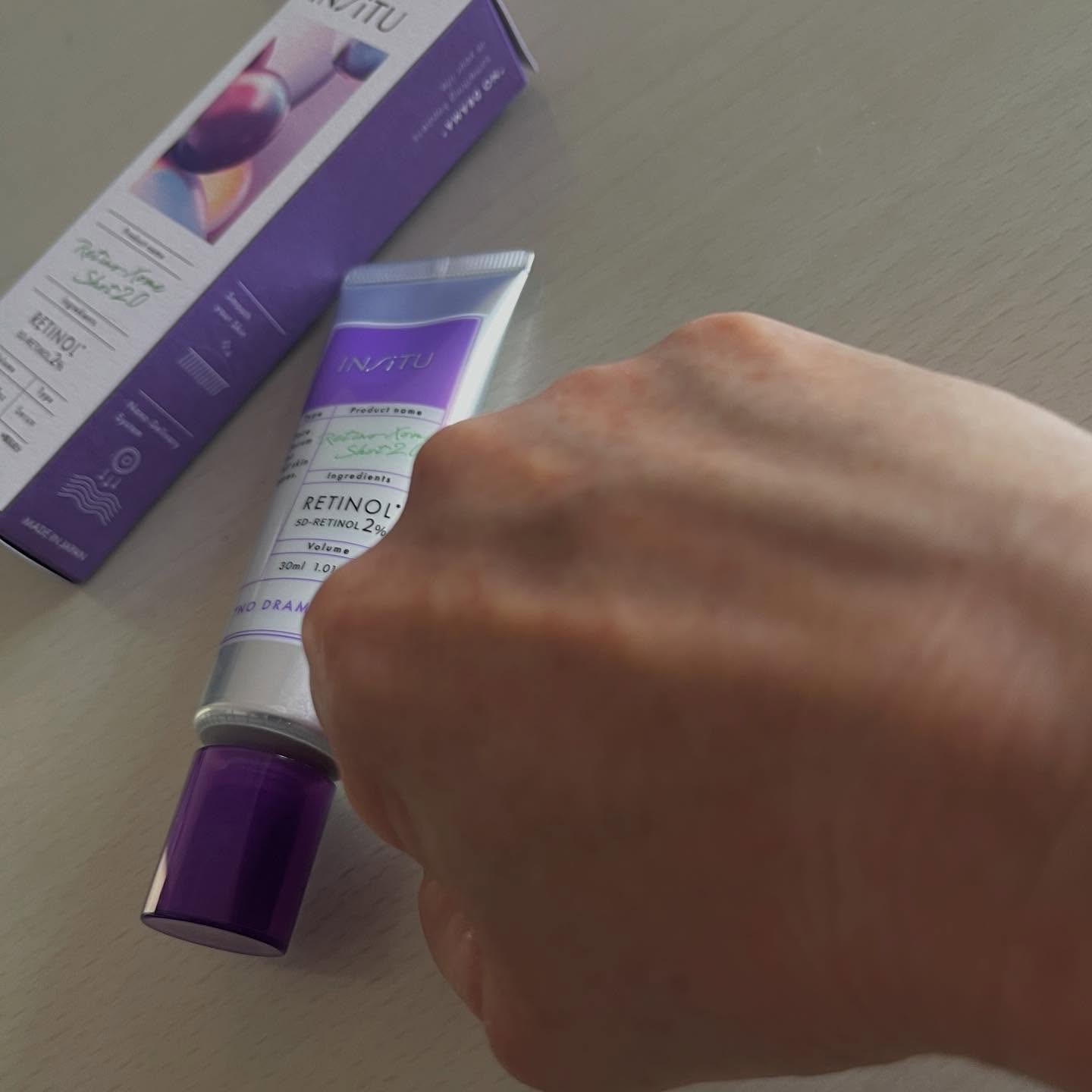 インシトゥ　レチノソームショット2.0［美容液］/INSiTU/美容液を使ったクチコミ（3枚目）