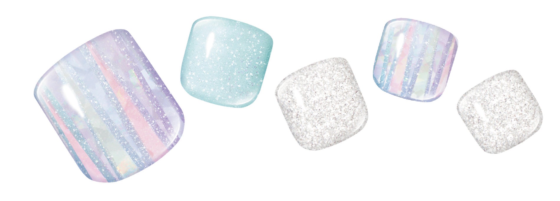 フットネイル ラピスラズリスカイ