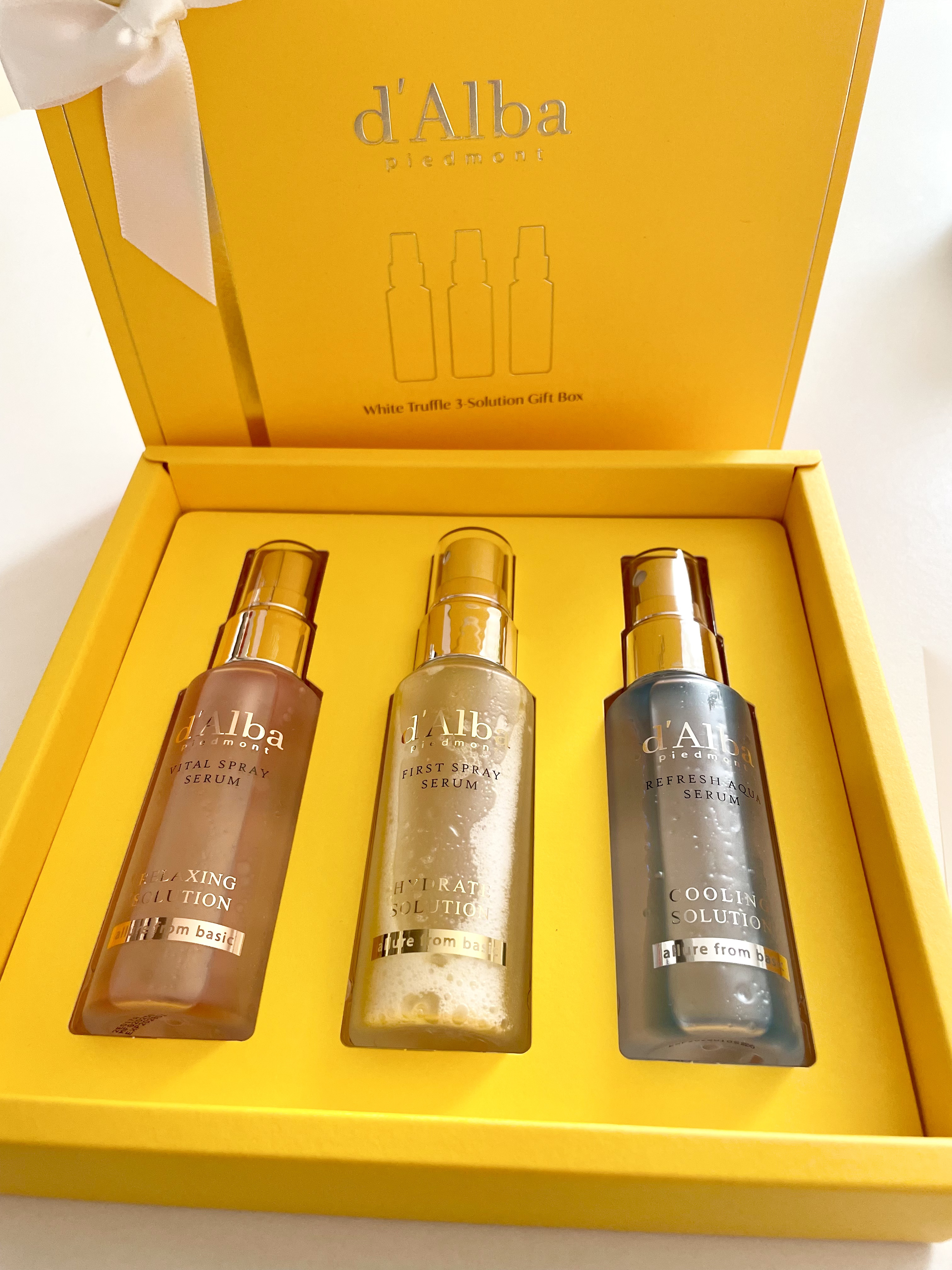 ダルバ ホワイトトリュフバイタルスプレーセラム/ダルバ/ミスト状化粧水を使ったクチコミ（1枚目）